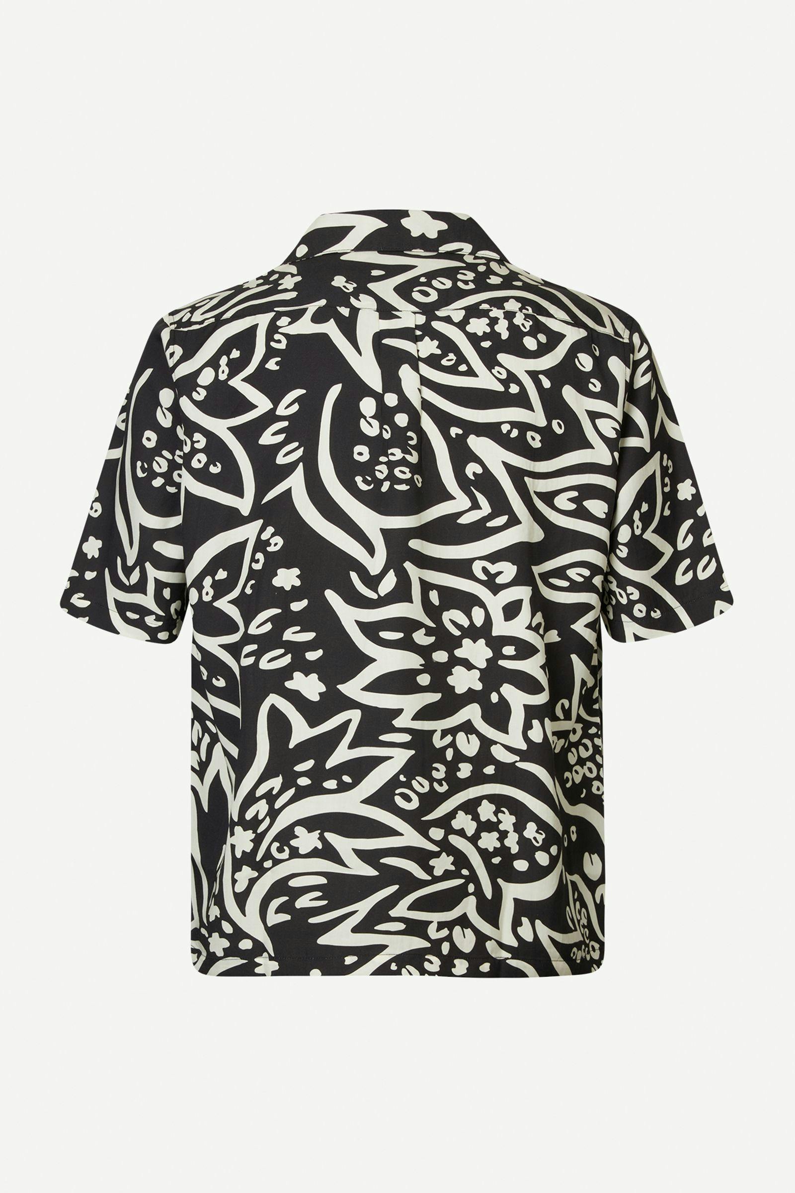 Saoscar AX shirt 10527 Black Amaryllis