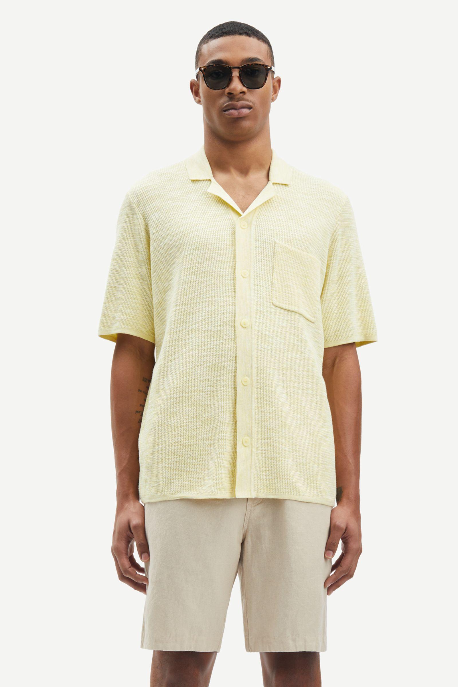 Larry Shirt 15223 Wax Yellow Mel.