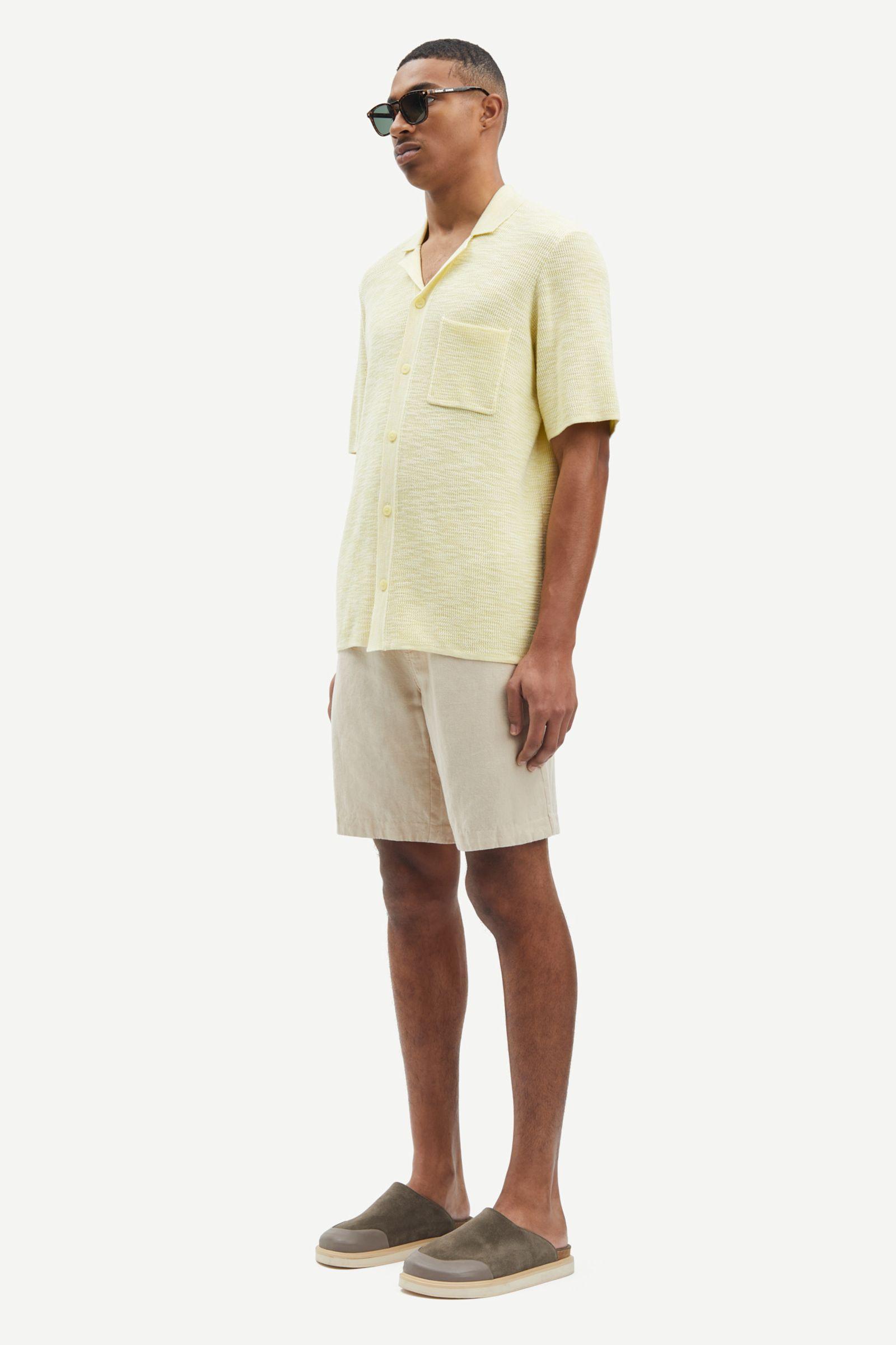 Larry Shirt 15223 Wax Yellow Mel.