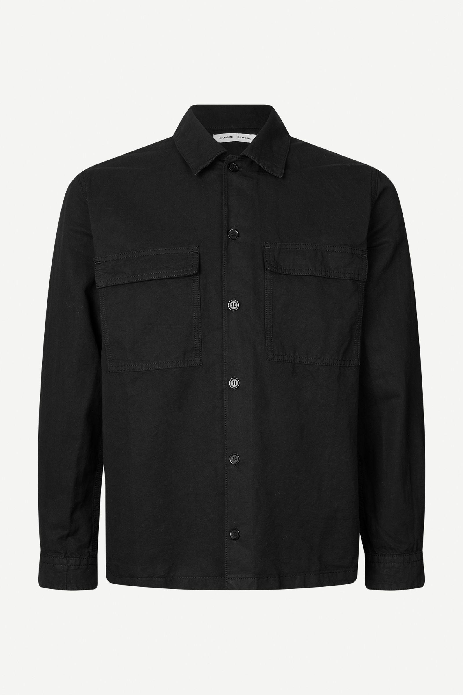 Sataka JW overshirt 15241 Black