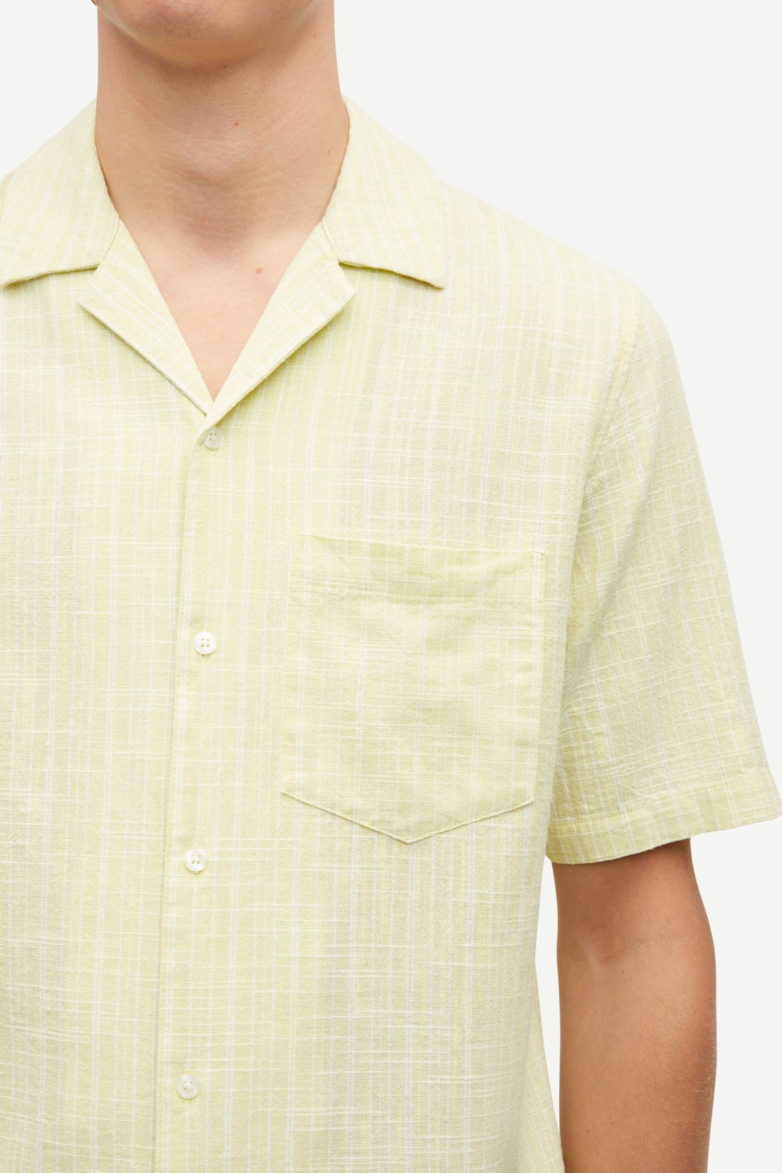 Saoscar AP shirt 14246 Pale green st.