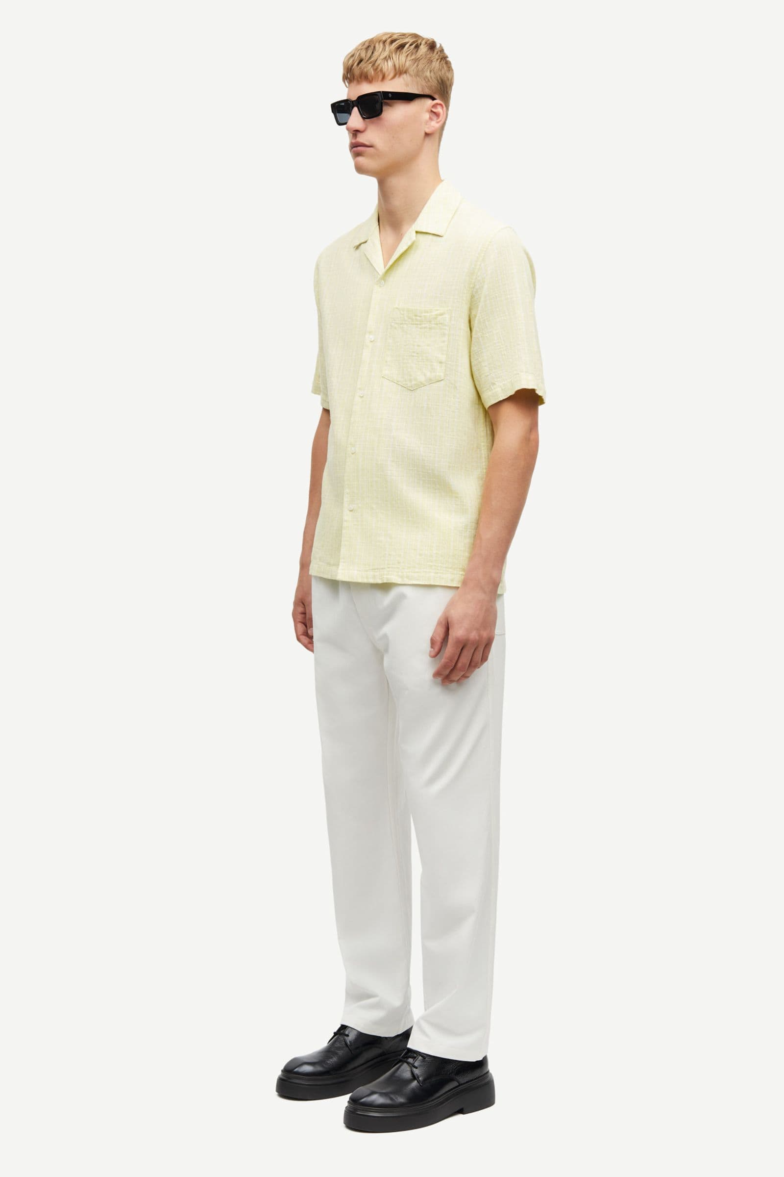 Saoscar AP shirt 14246 Pale green st.