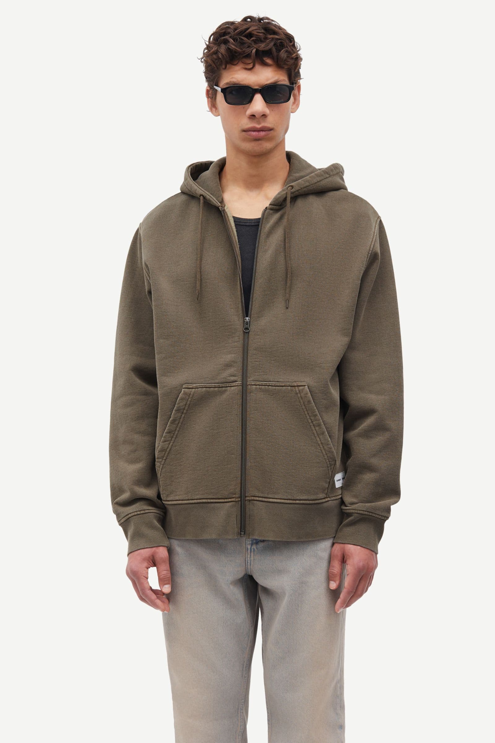 Sapigment zip hoodie 14485 Canteen