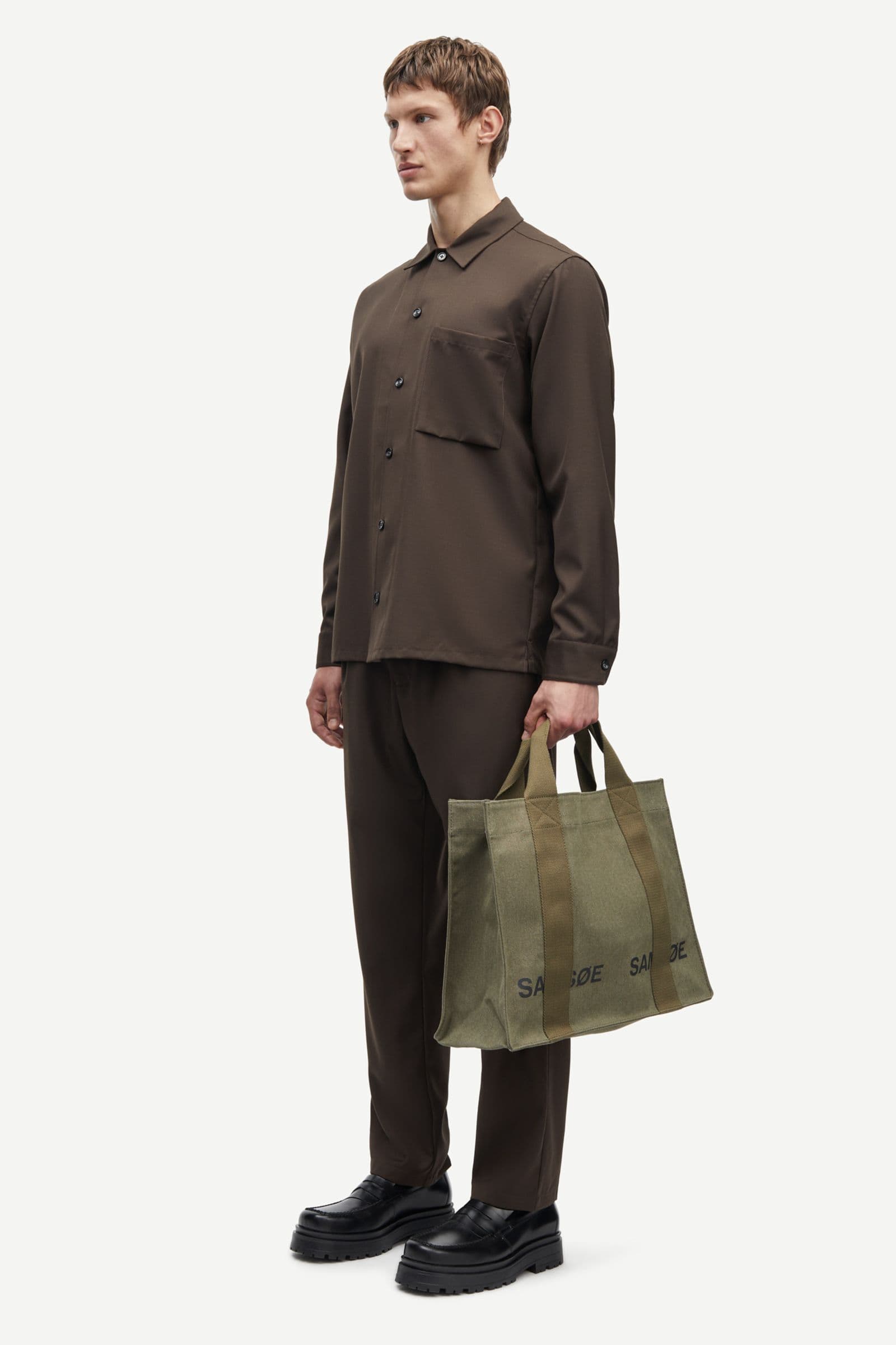 Sadamon GO overshirt 15350 Turkish Coffee