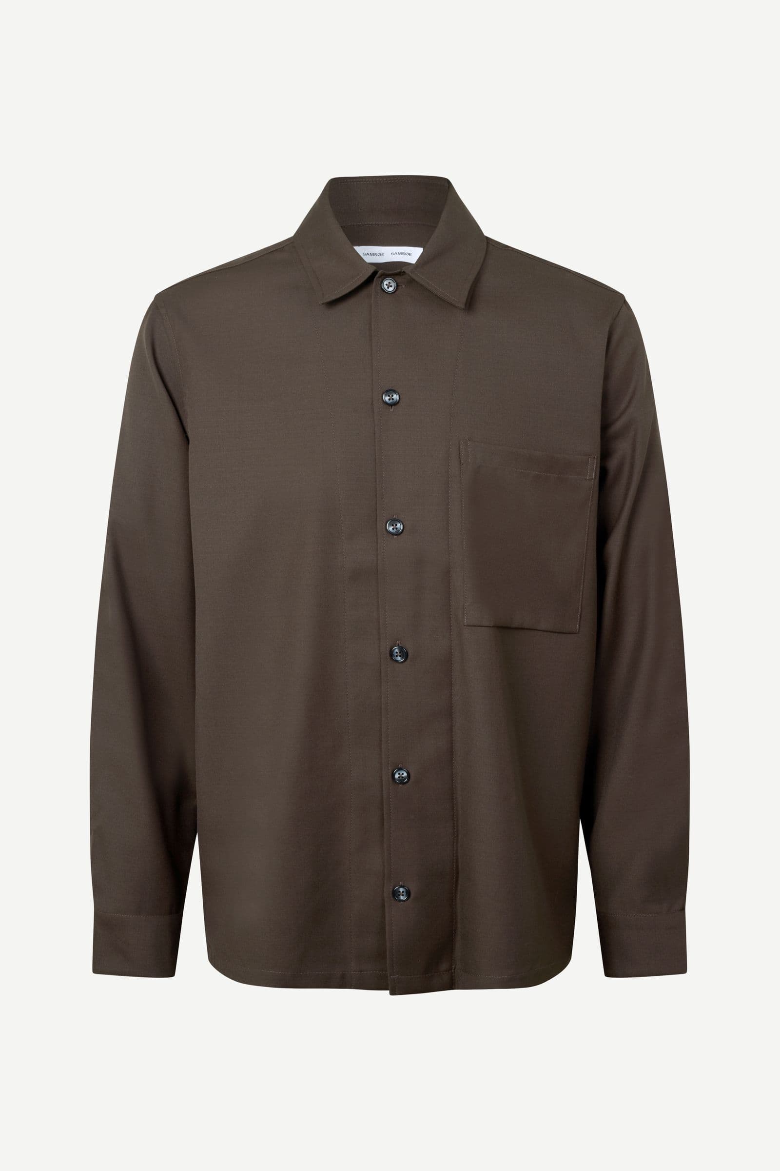 Sadamon GO overshirt 15350 Turkish Coffee