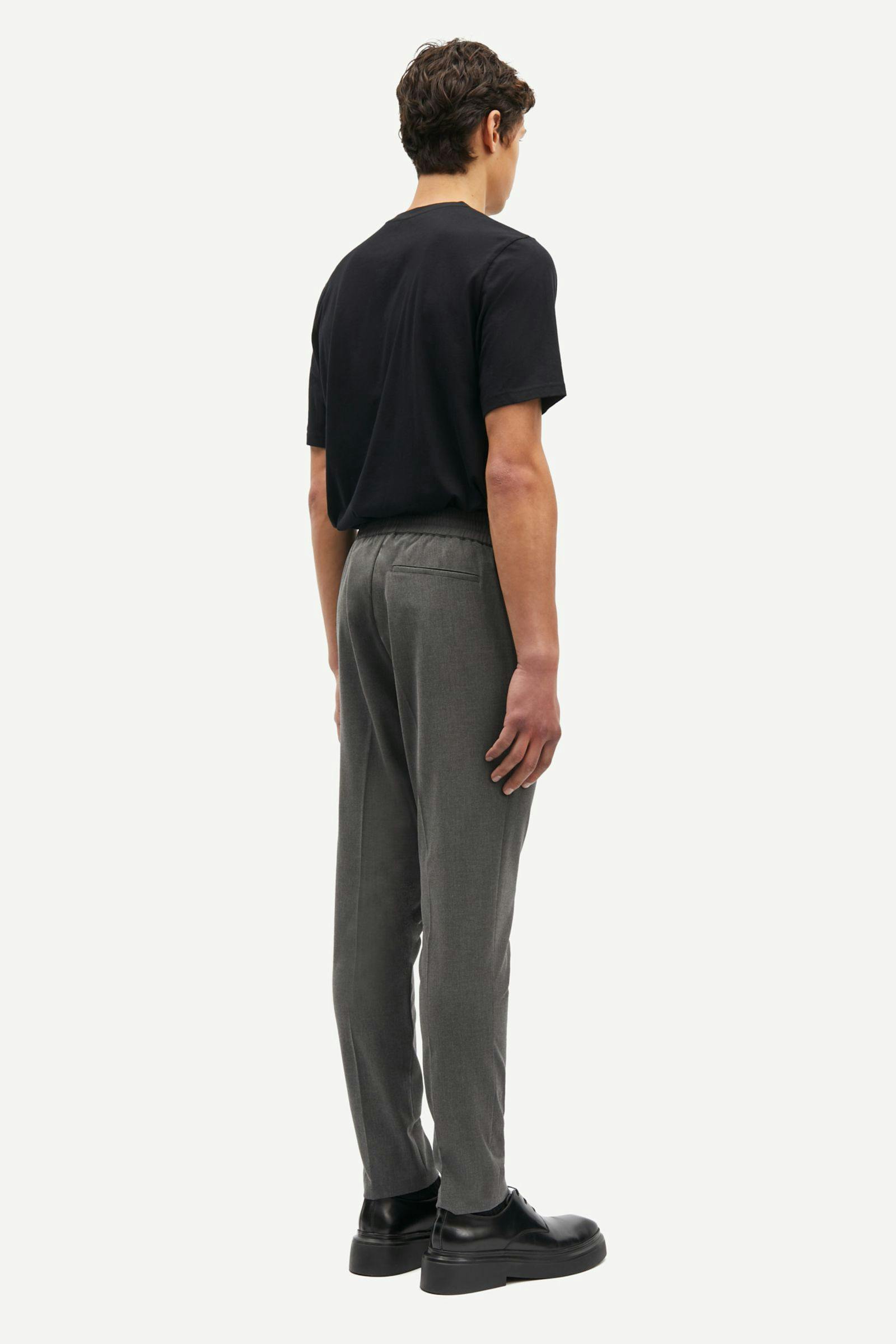 Sasmithy trousers 15346 Dark Grey Mel.