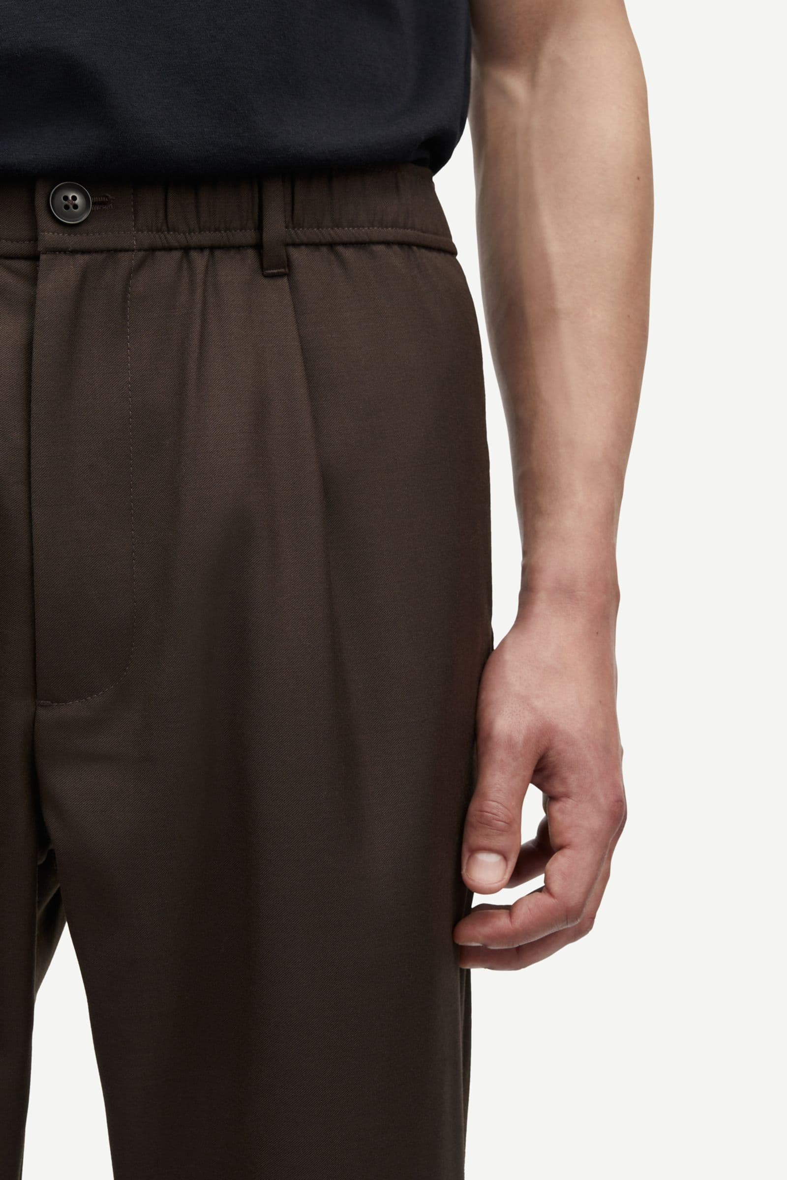 Sabertil trousers 15350 Turkish Coffee