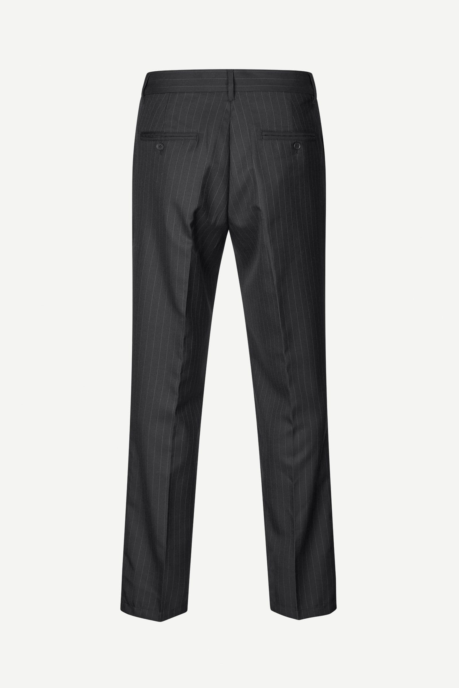 Sajohnny trousers 15348 Black Pinstripe