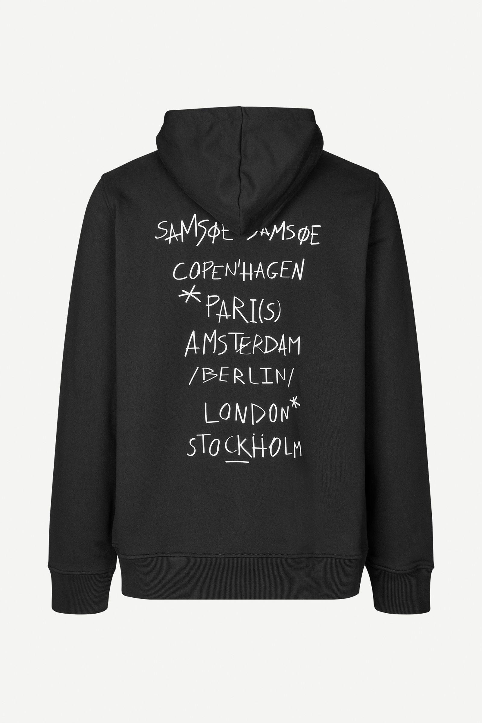 Sacopenhagen hoodie 15379 Copenhagen Black