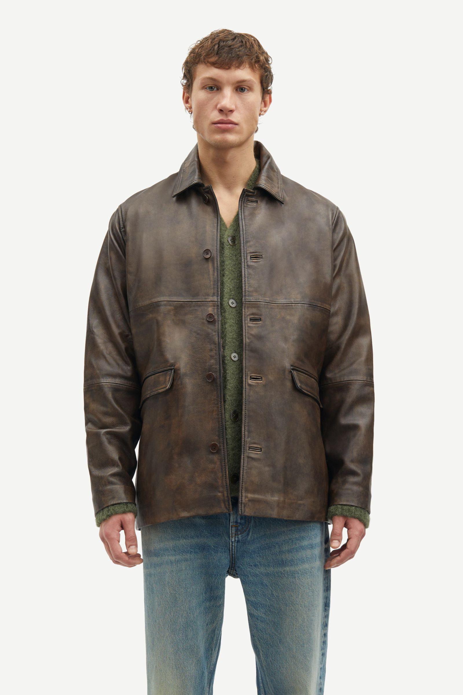 Sajames jacket 15390 Washed Brown