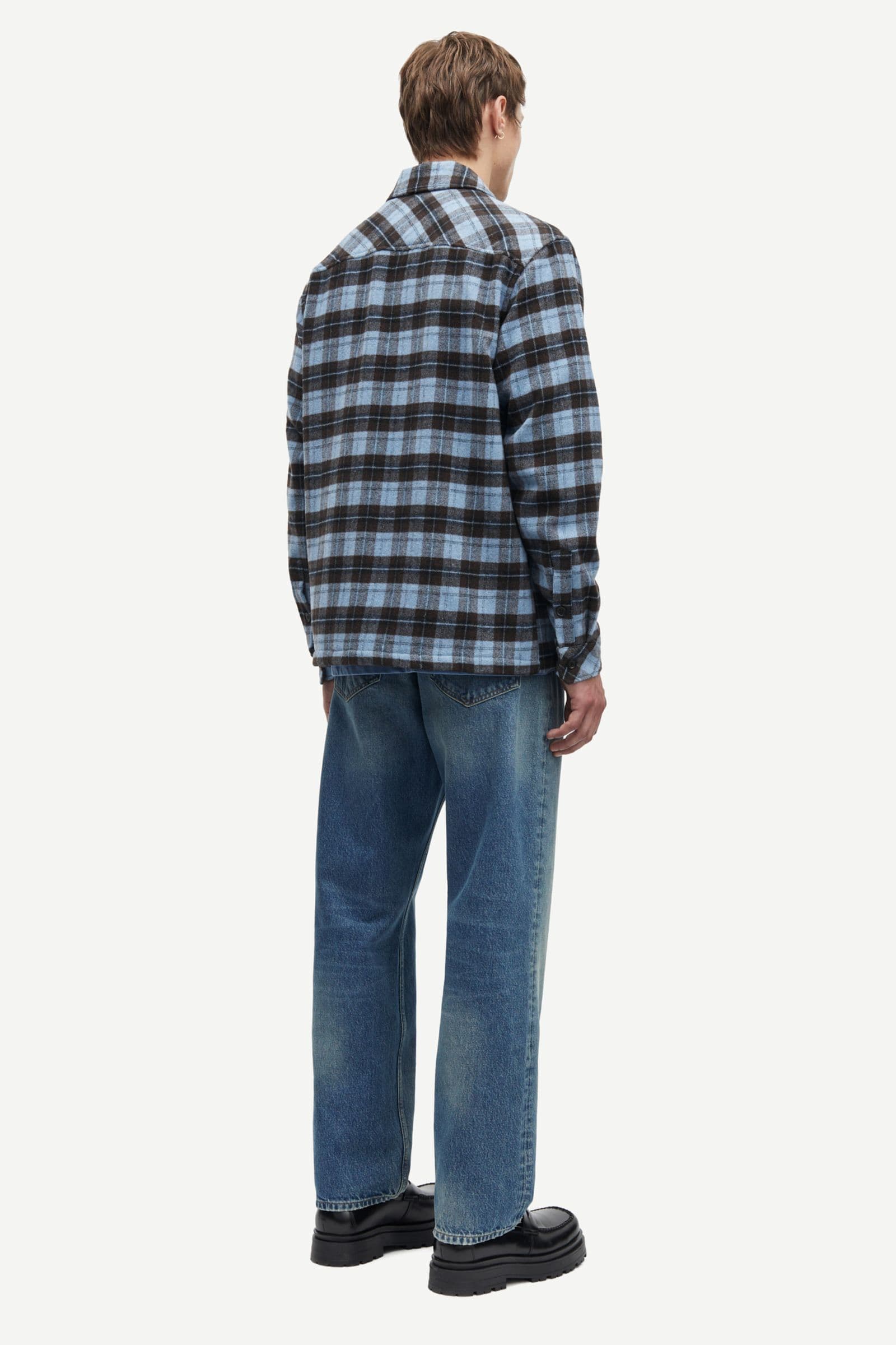 Sacastor X H overshirt 14089 Coronet Blue Ch.