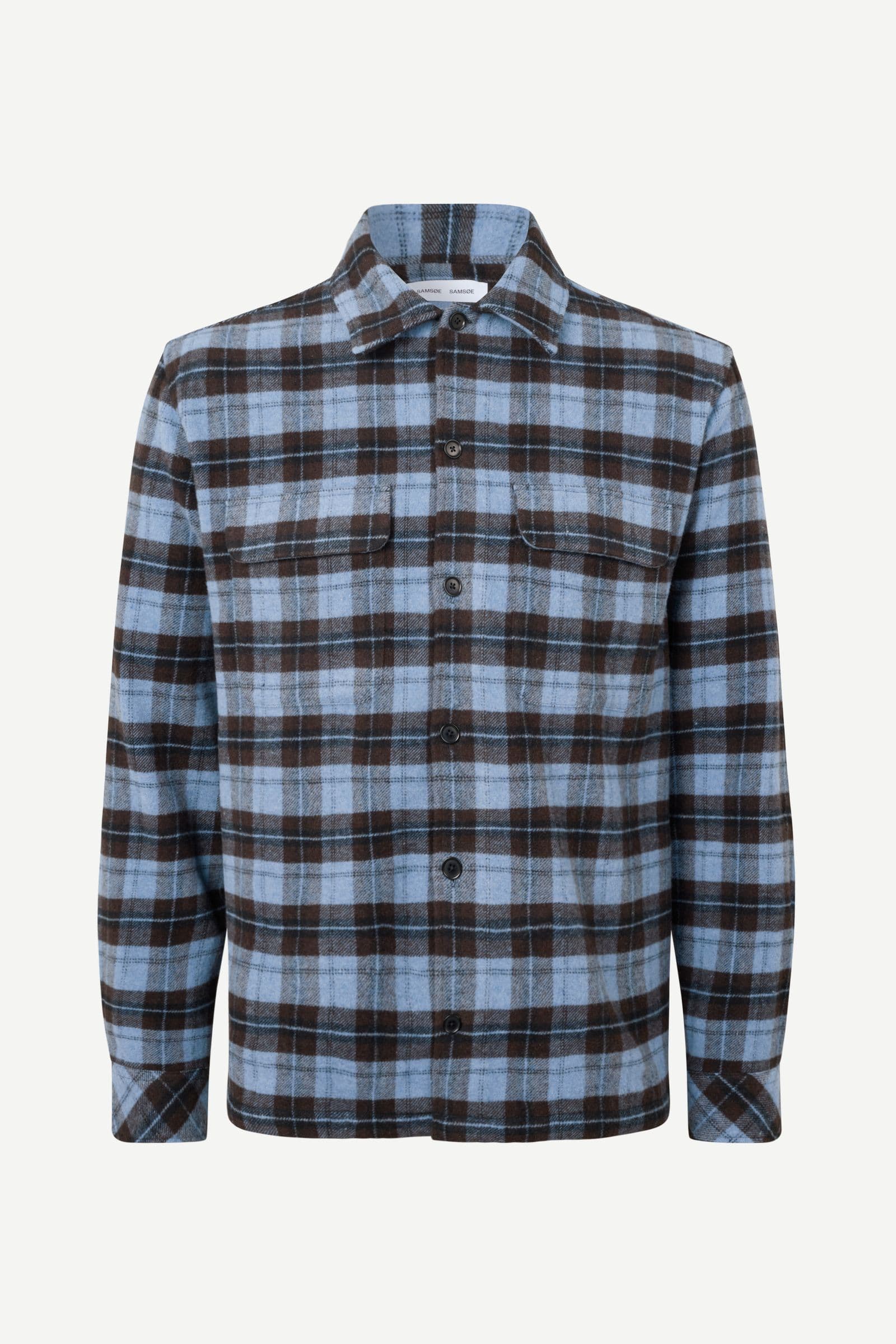 Sacastor X H overshirt 14089 Coronet Blue Ch.