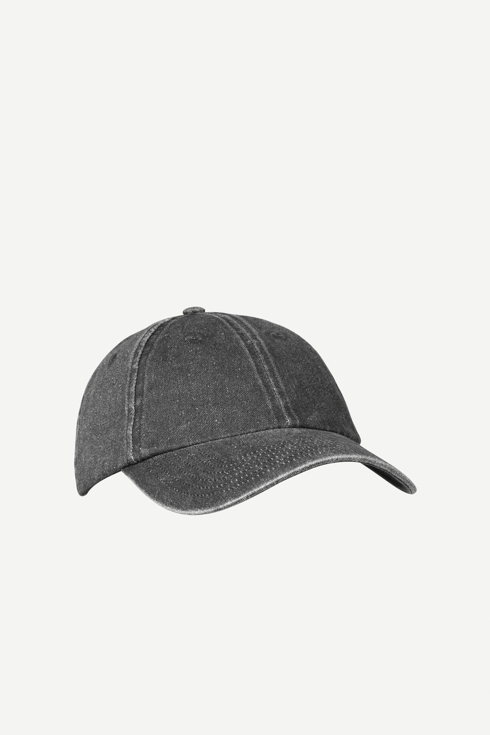 Samsoe cap back logo 14663 Black Oyster