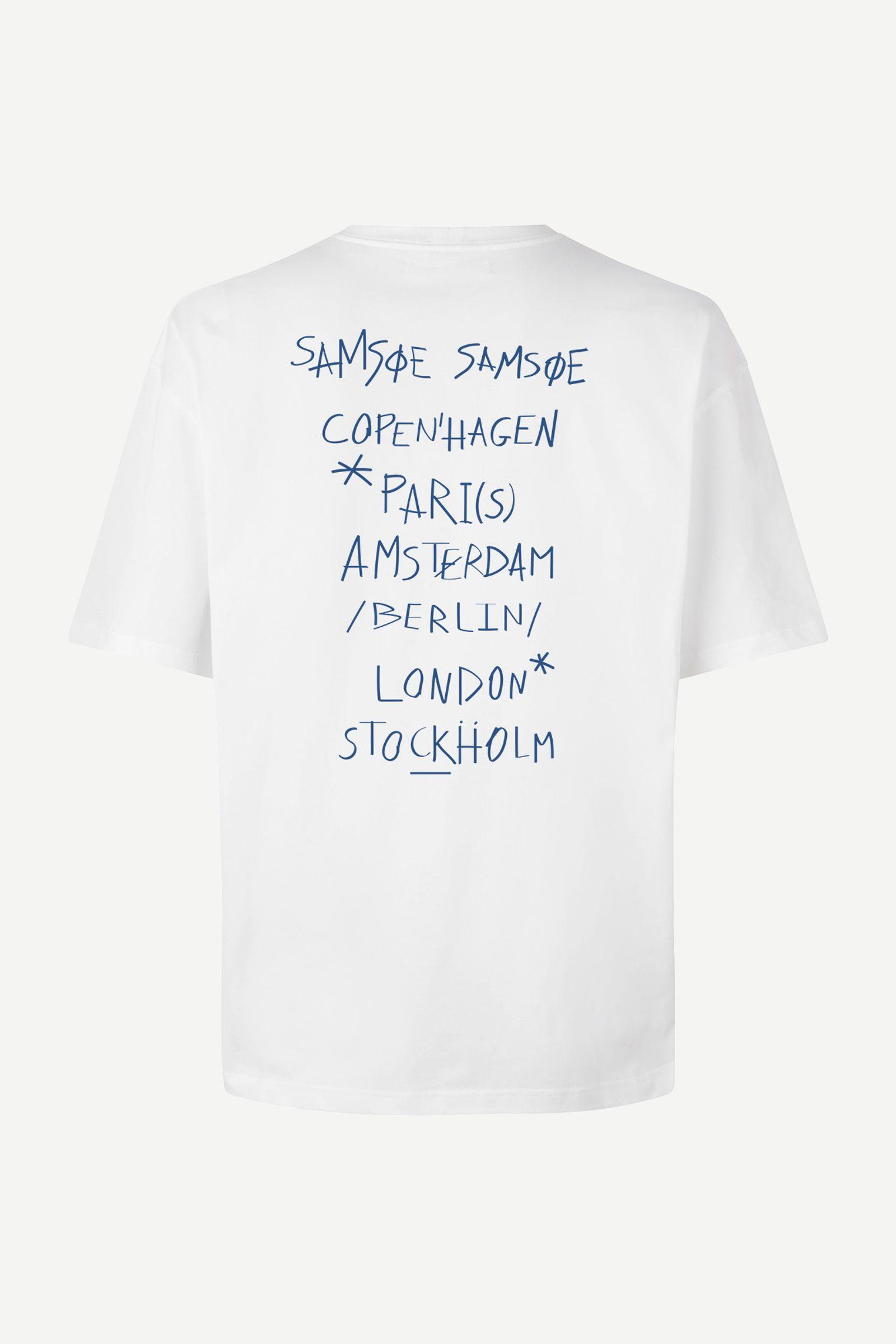 Sacopenhagen t-shirt 11725 Copenhagen White