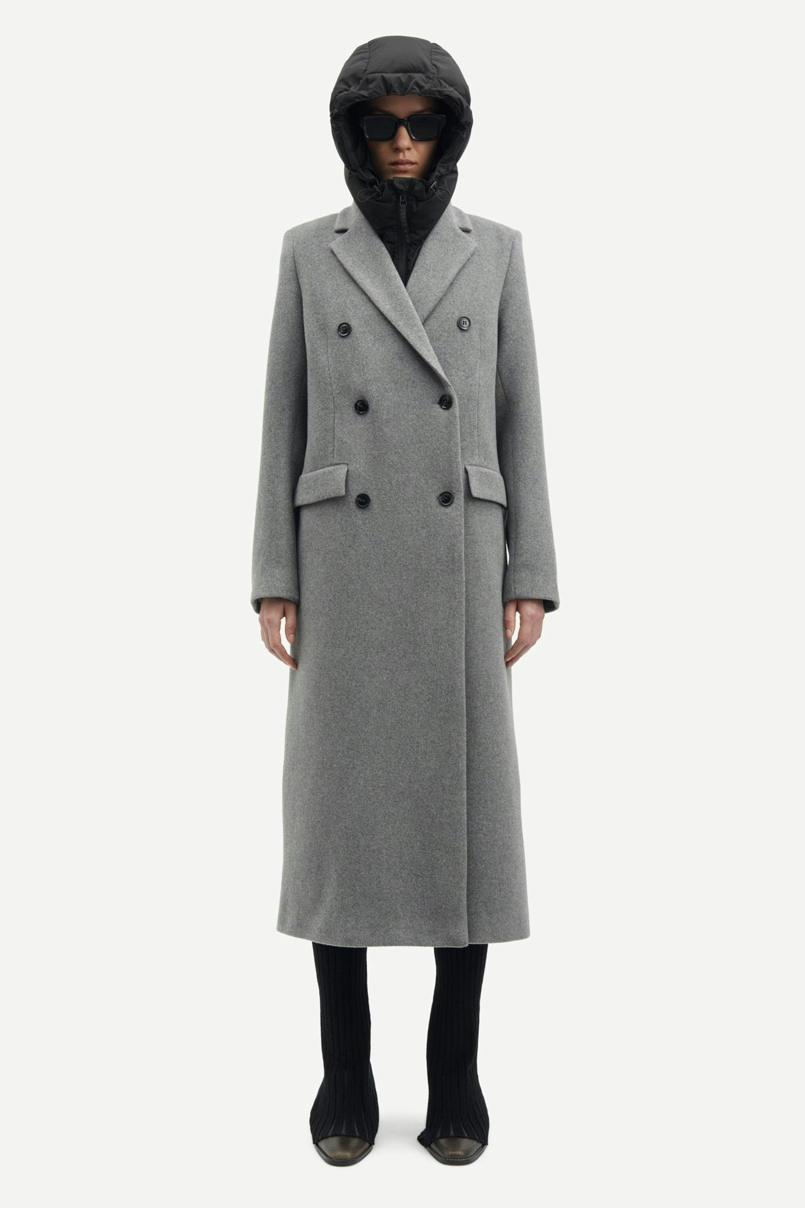 Falcon coat 11104 Grey Mel.