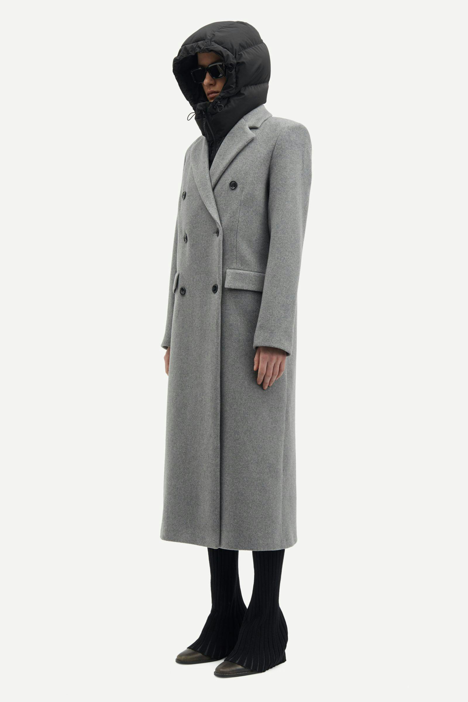 Falcon coat 11104 Grey Mel.