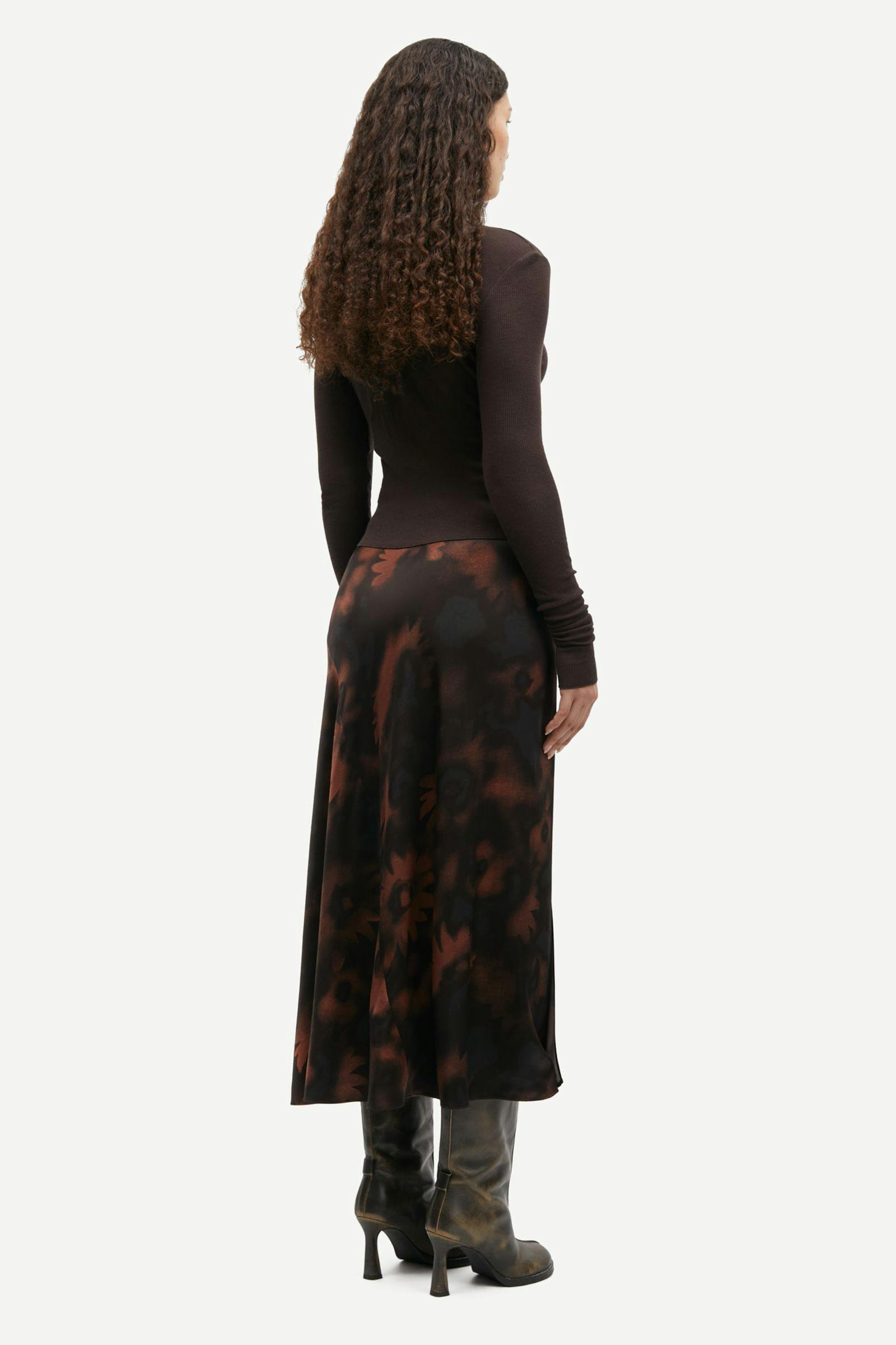 Viktoria bias skirt 14903 Aster Cappuccino