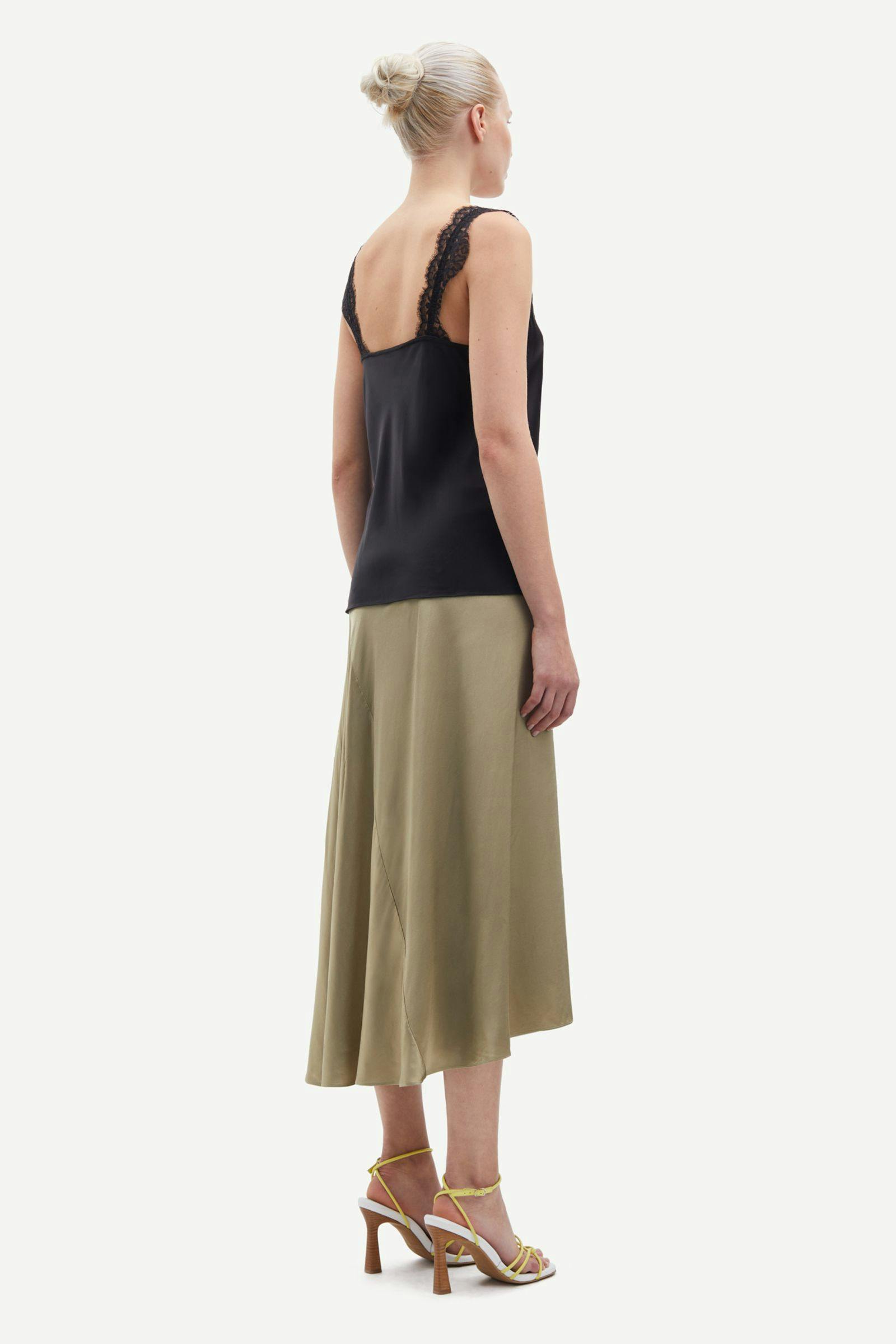 Viktoria bias skirt 14903 Light Olive