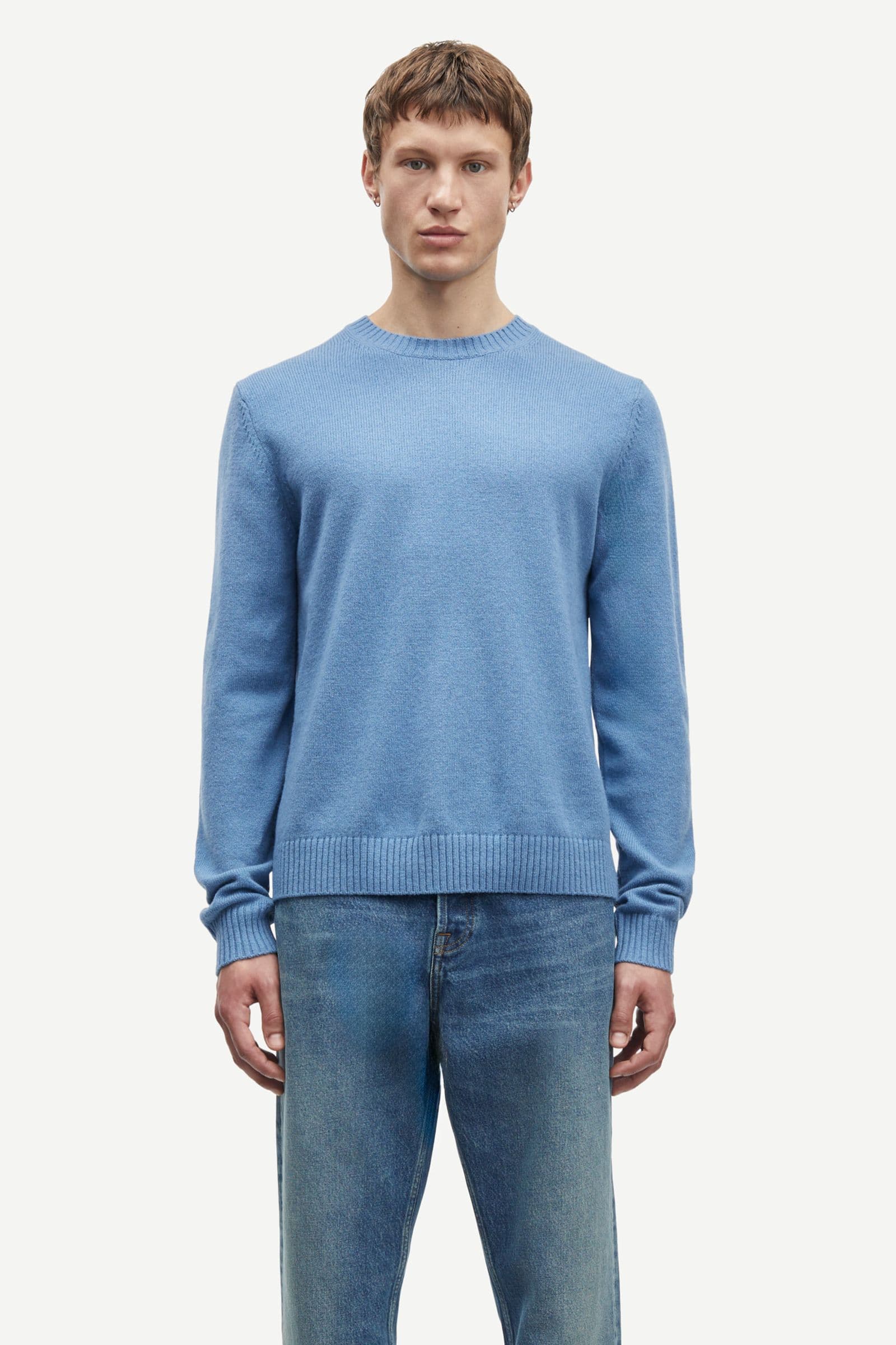 Sylli crew neck 132 Coronet Blue