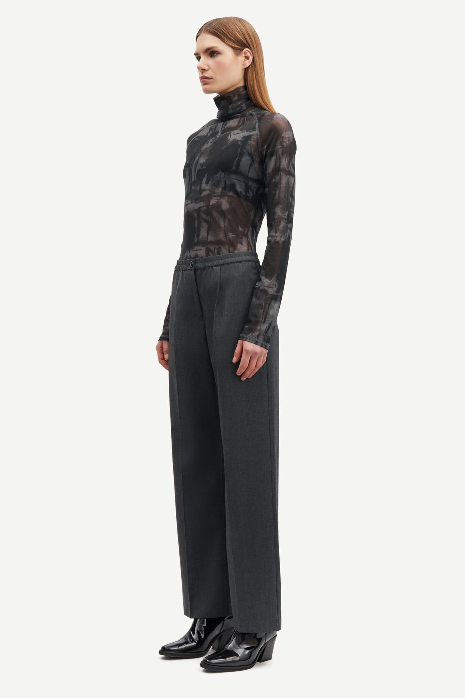 Satove trousers 15449 Iron Gate