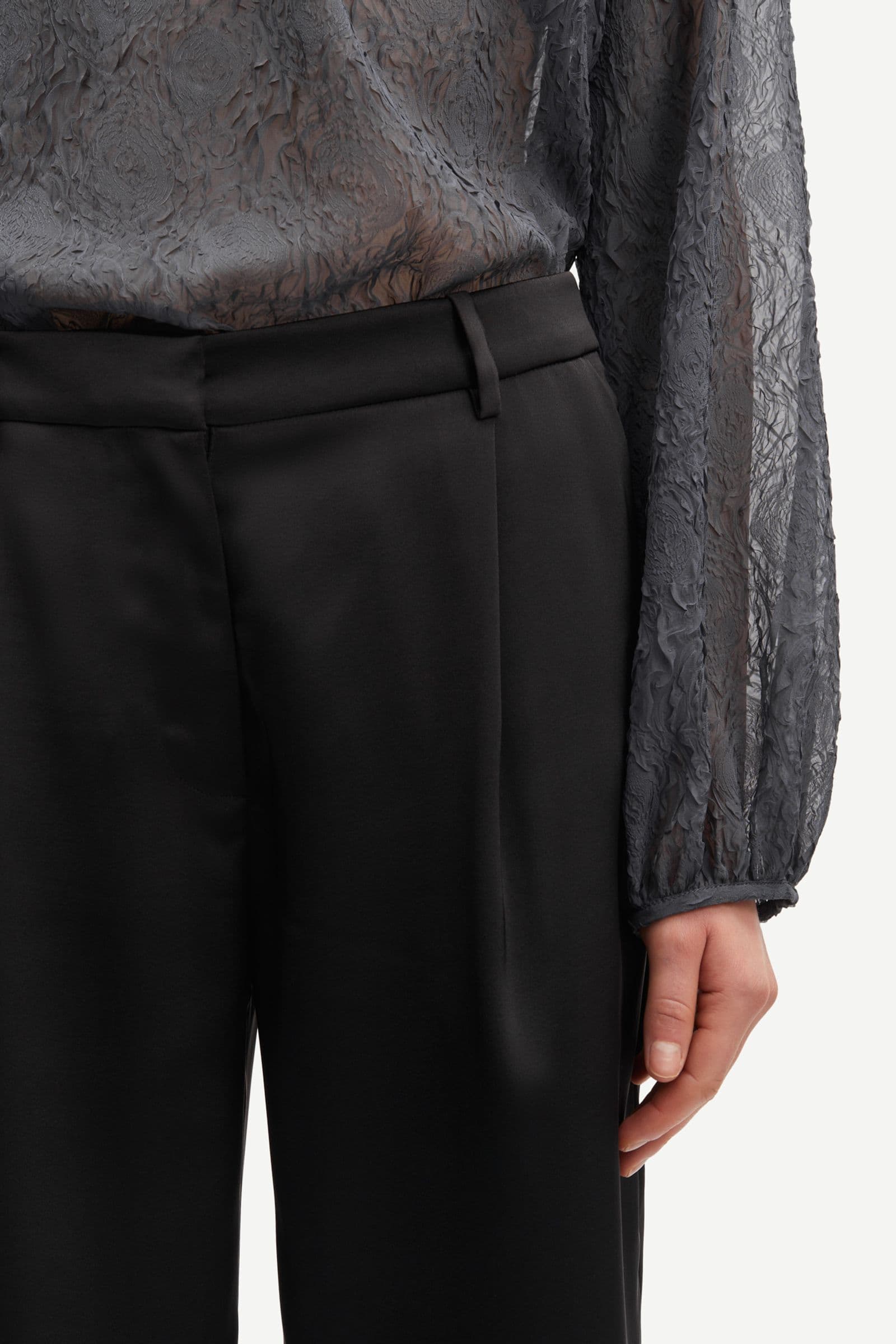 Saagnete trousers 12956 Black