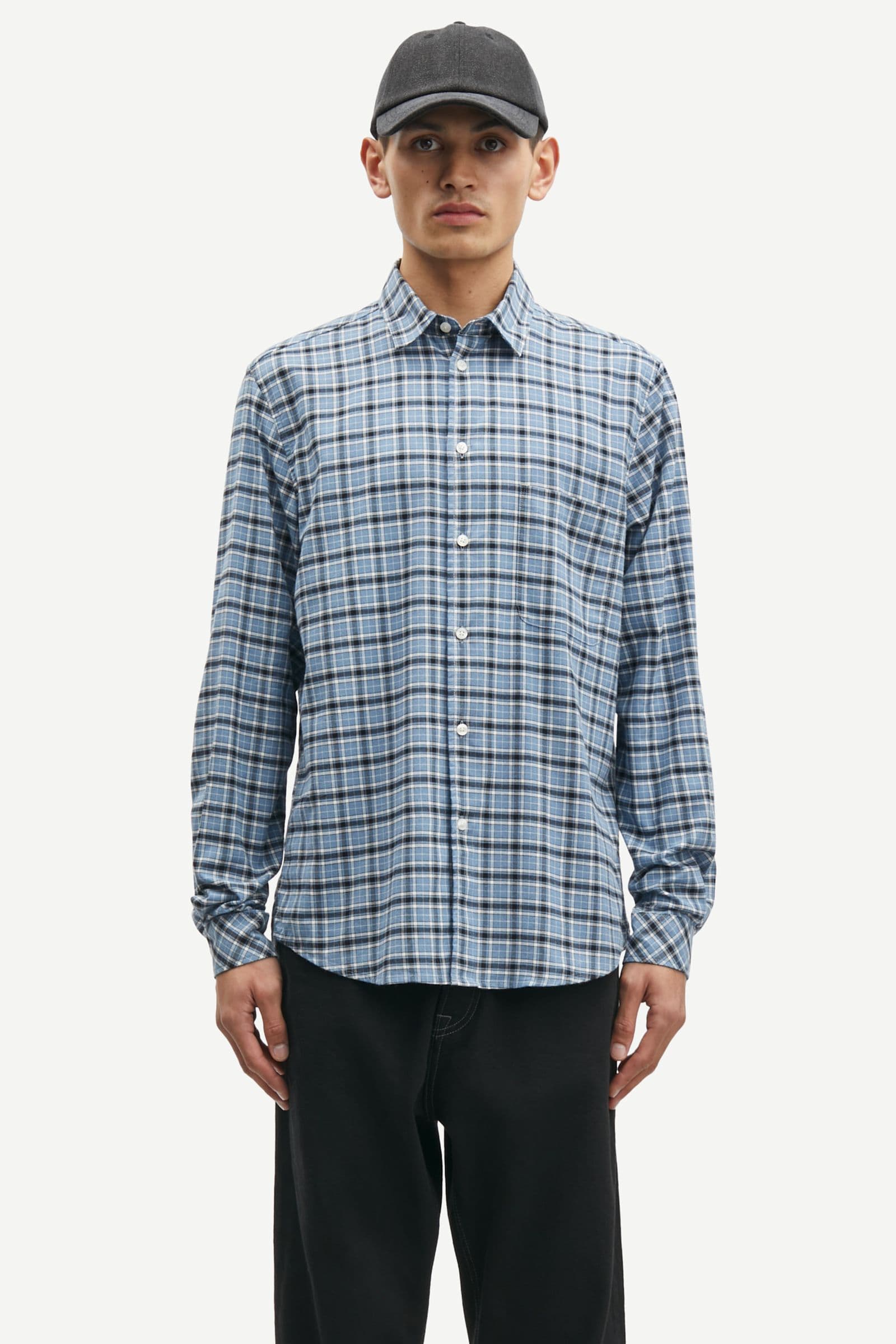 Saliam NJ shirt 14826 Coronet Blue Ch.