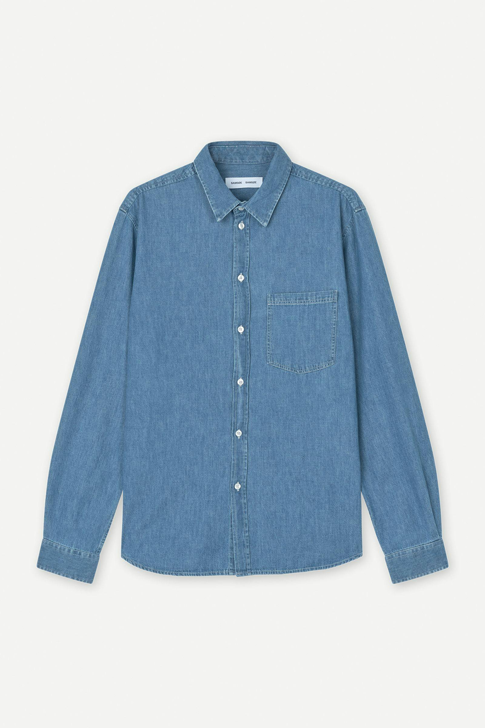 Saryan P shirt 15248 Light Chambray