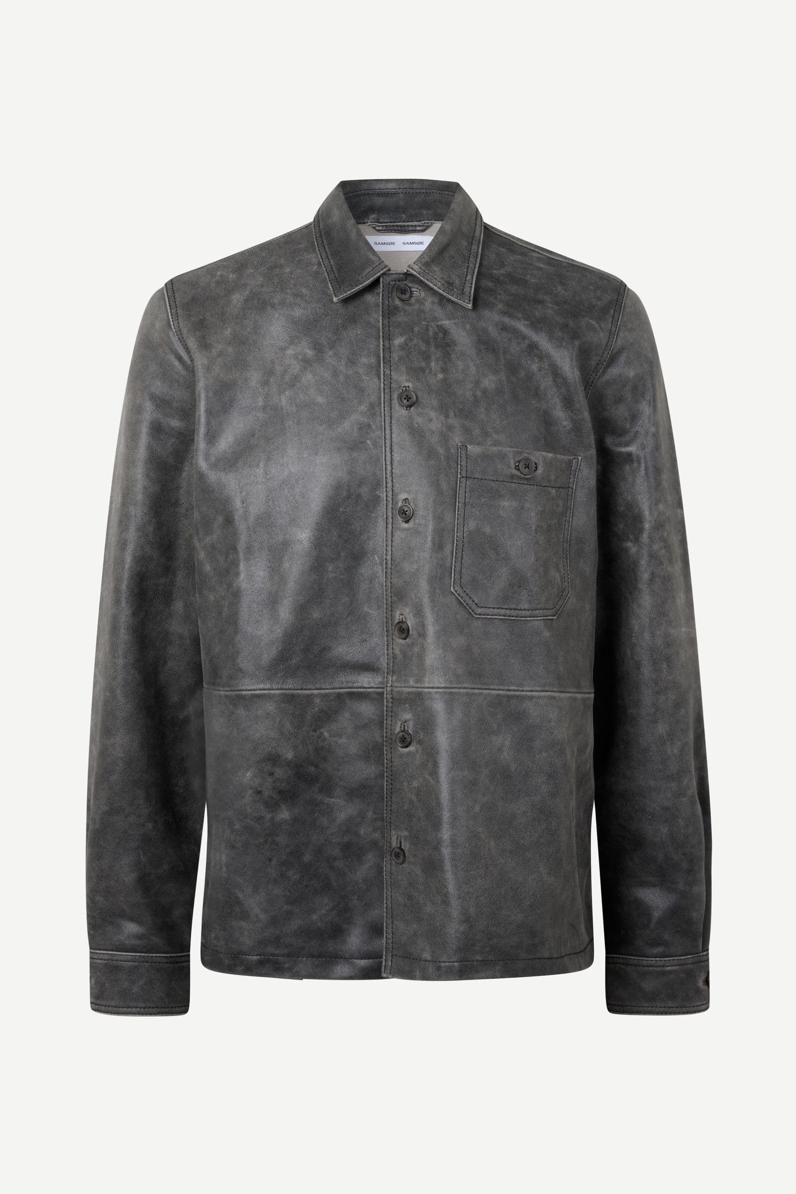 Saruffo X C overshirt 15439 WORN BLACK