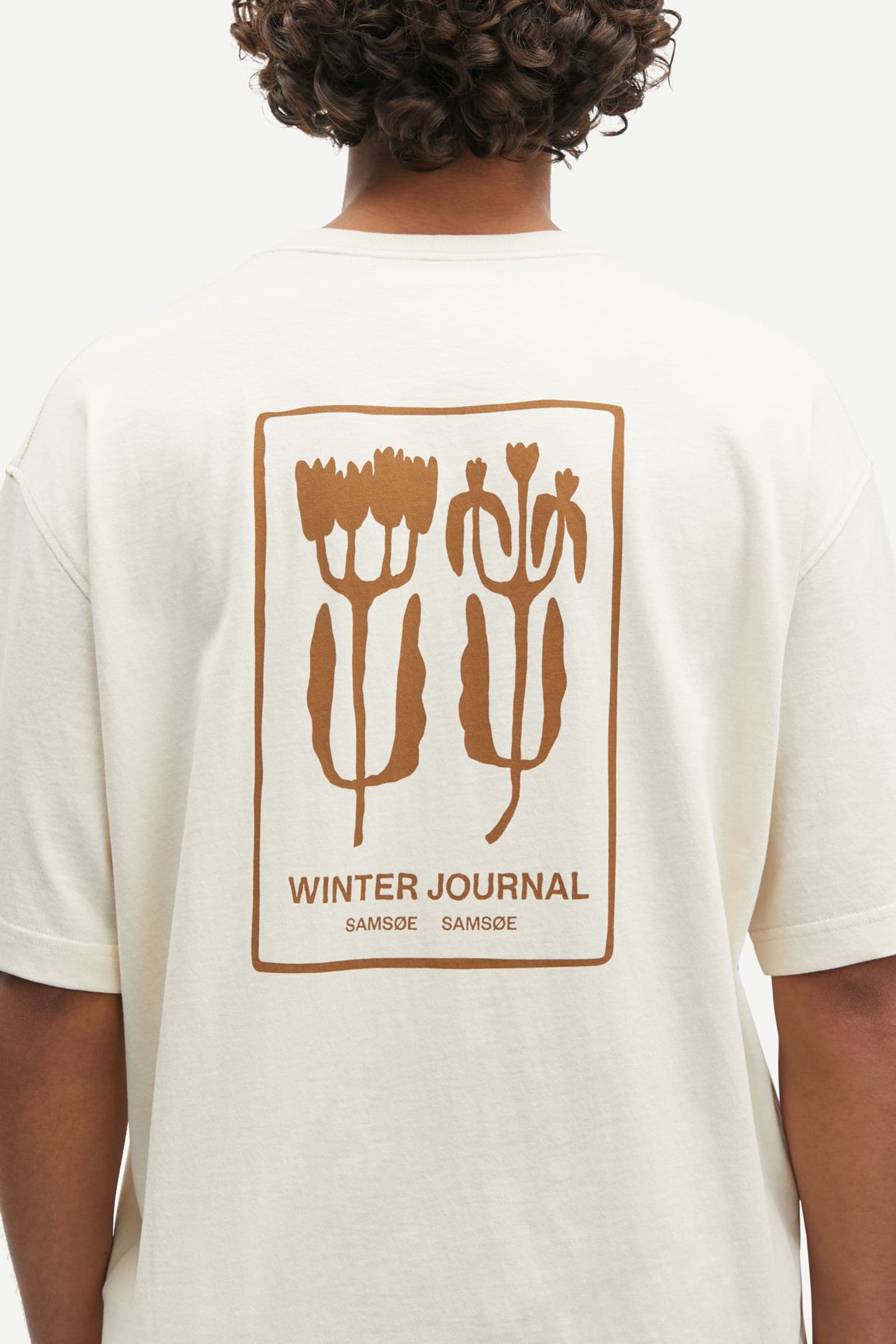 Sajournal t-shirt 15316 Neutral Flower