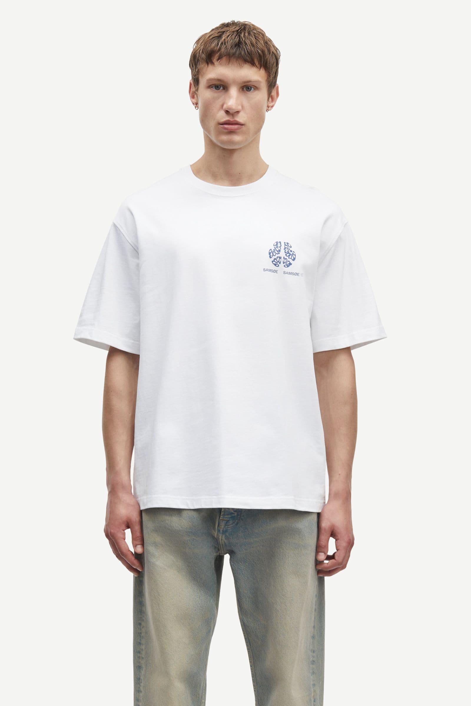 Sajournal t-shirt 11725 White Peace