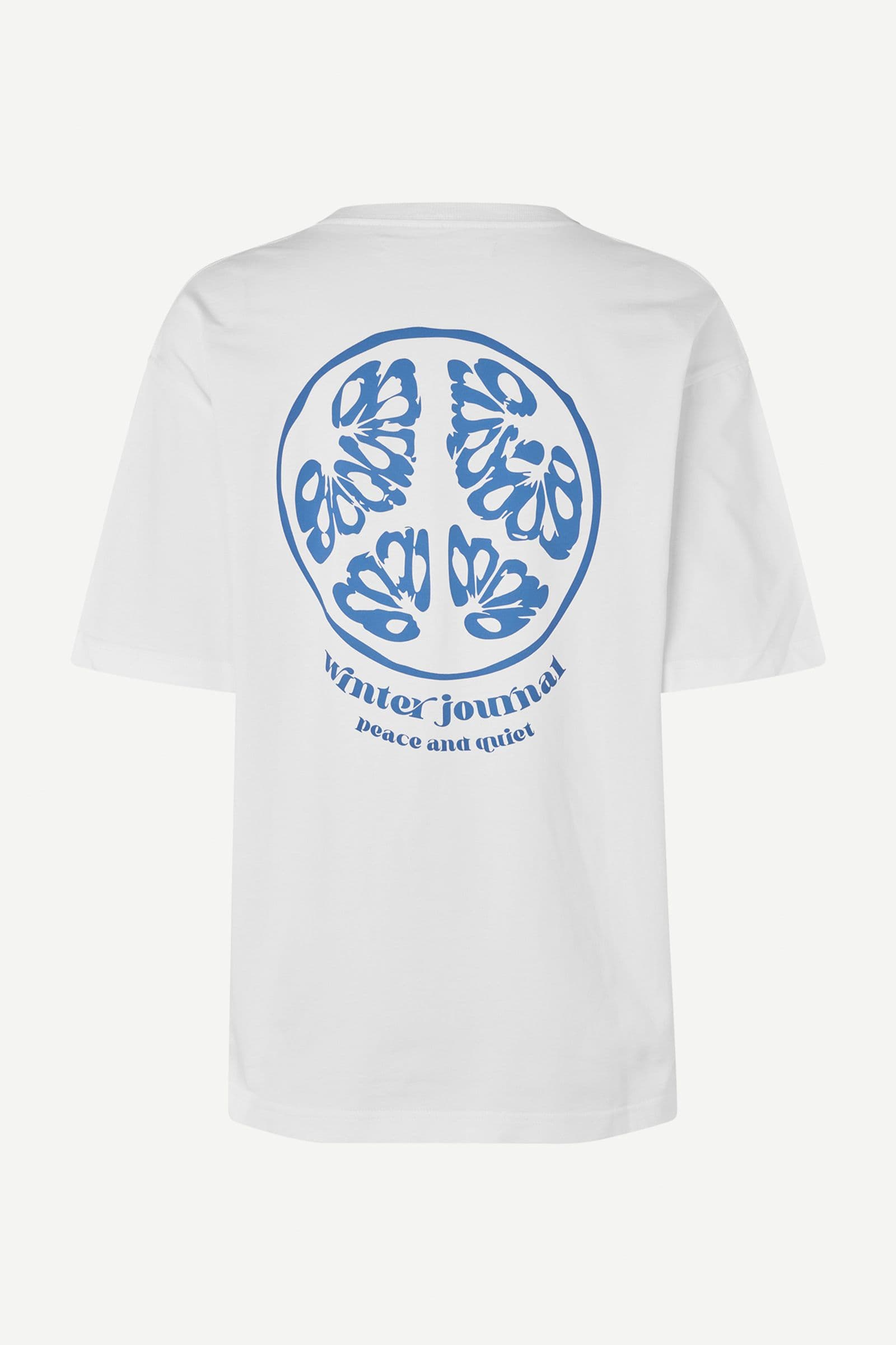 Sajournal t-shirt 11725 White Peace