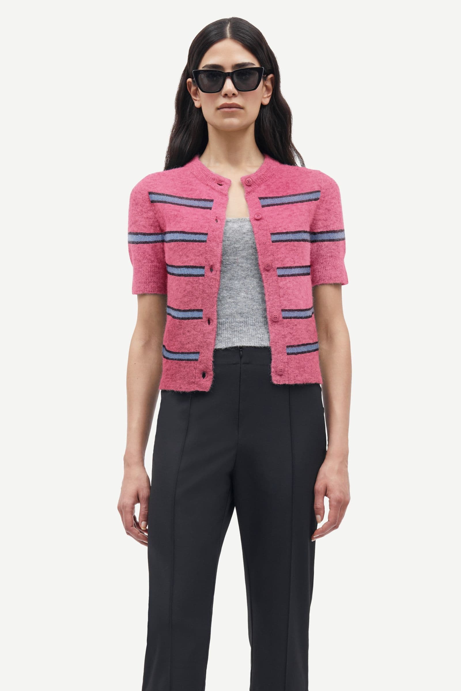 Sanoura ss cardigan 15556 Rose Wine St.