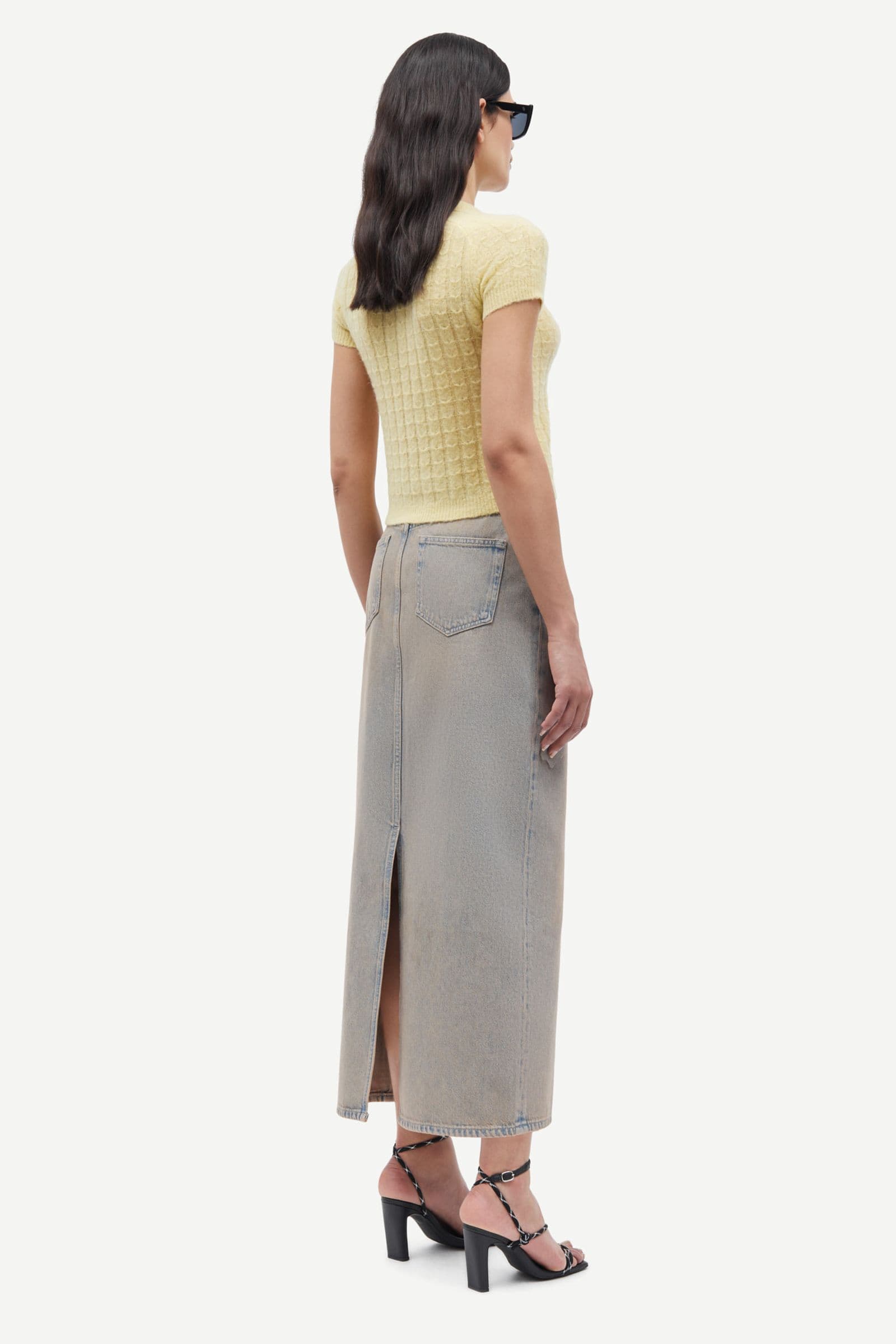 Saelsie long skirt 14811 Tinted earth