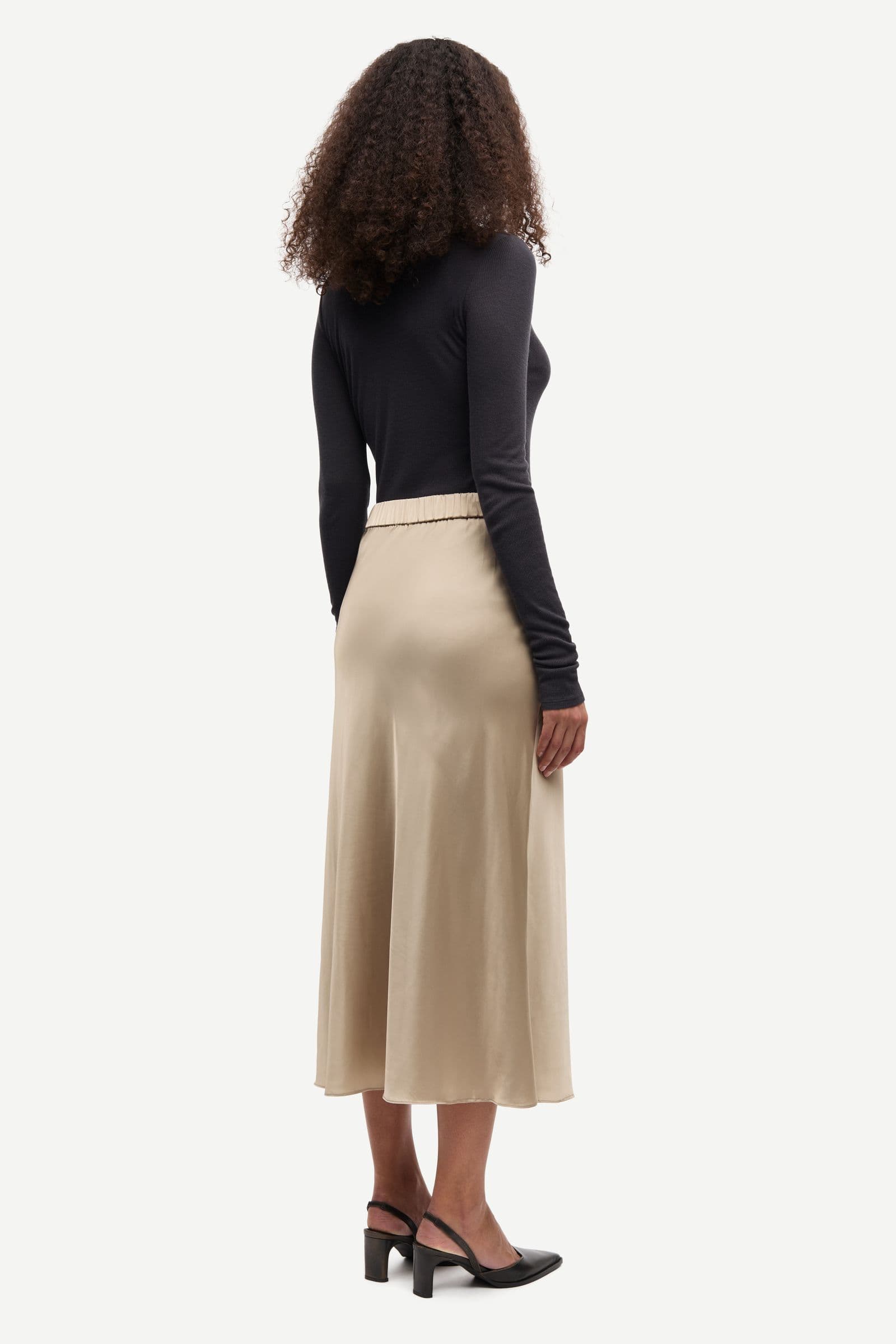 Samiley skirt 15755 ALUMINIUM