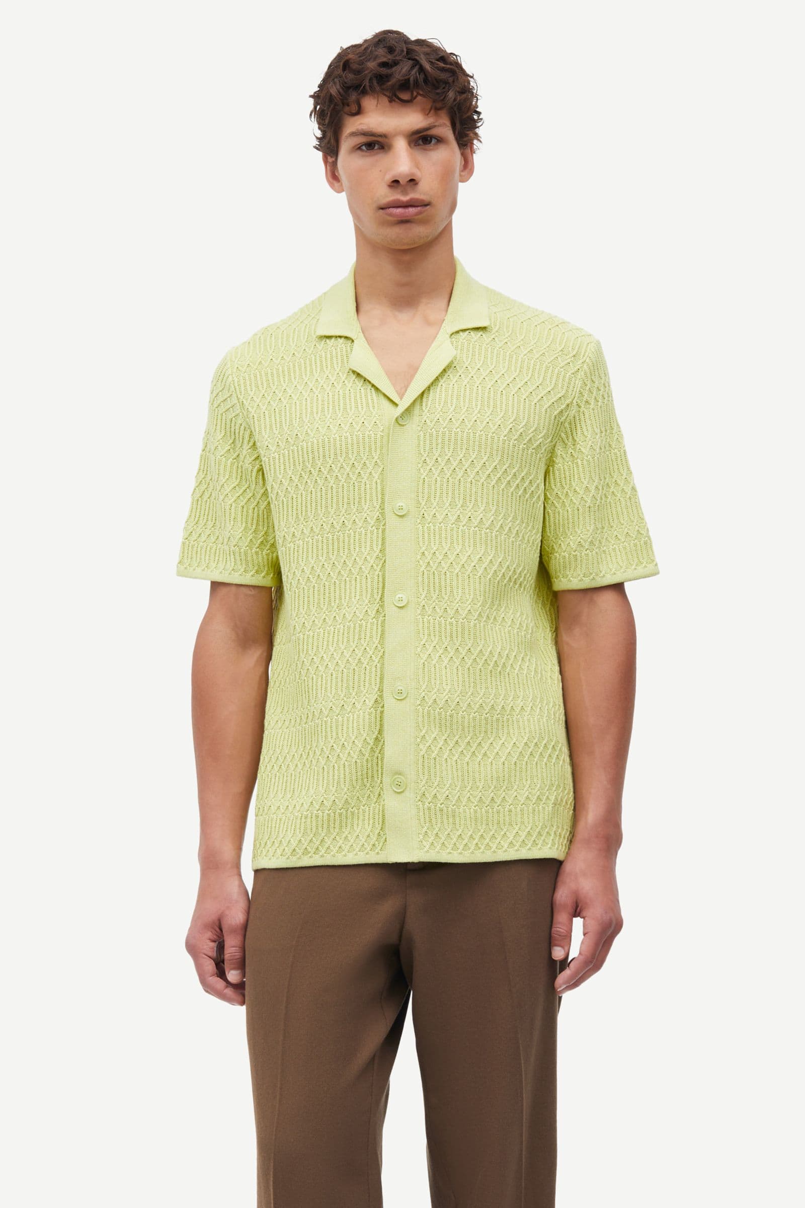 Sarlo ss shirt 15529 Pale Green