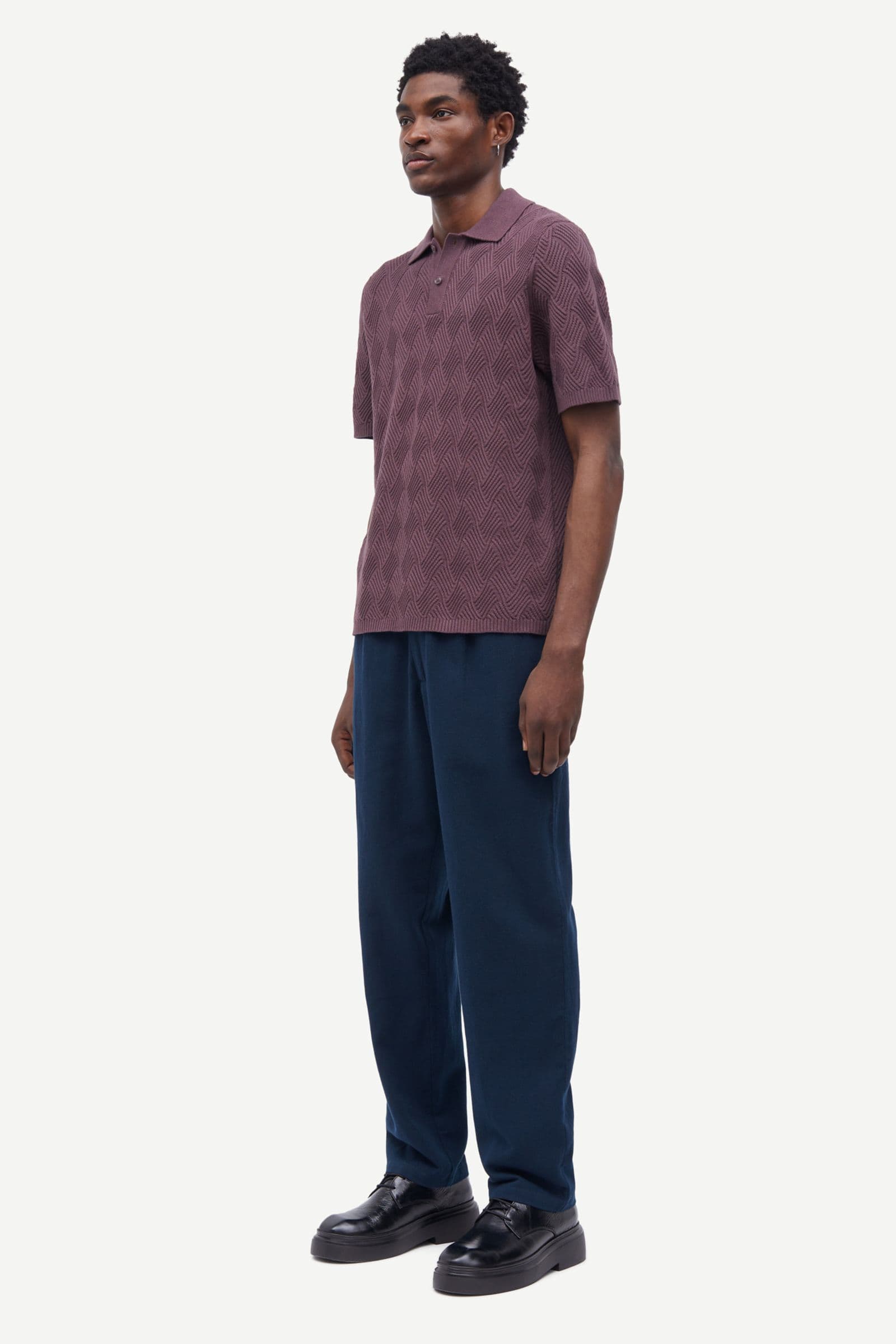 Safinn ss polo 12923 Raisin