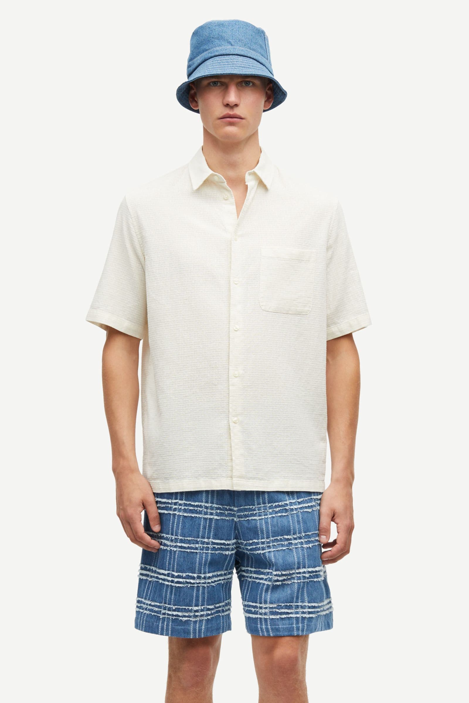 Sataro NJ shirt 15520 Clear Cream