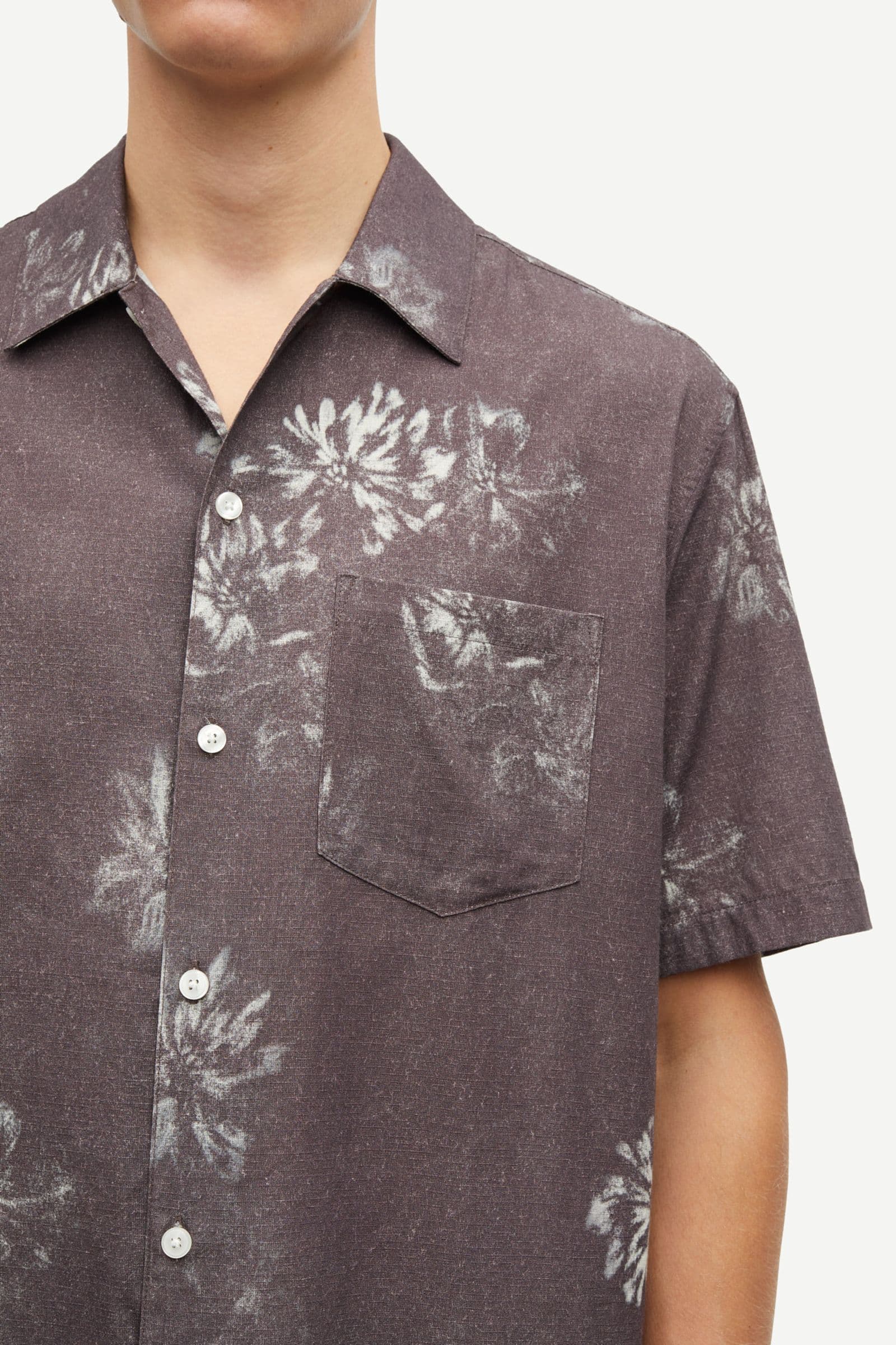 Saayo P shirt 15585 Fleur raisin