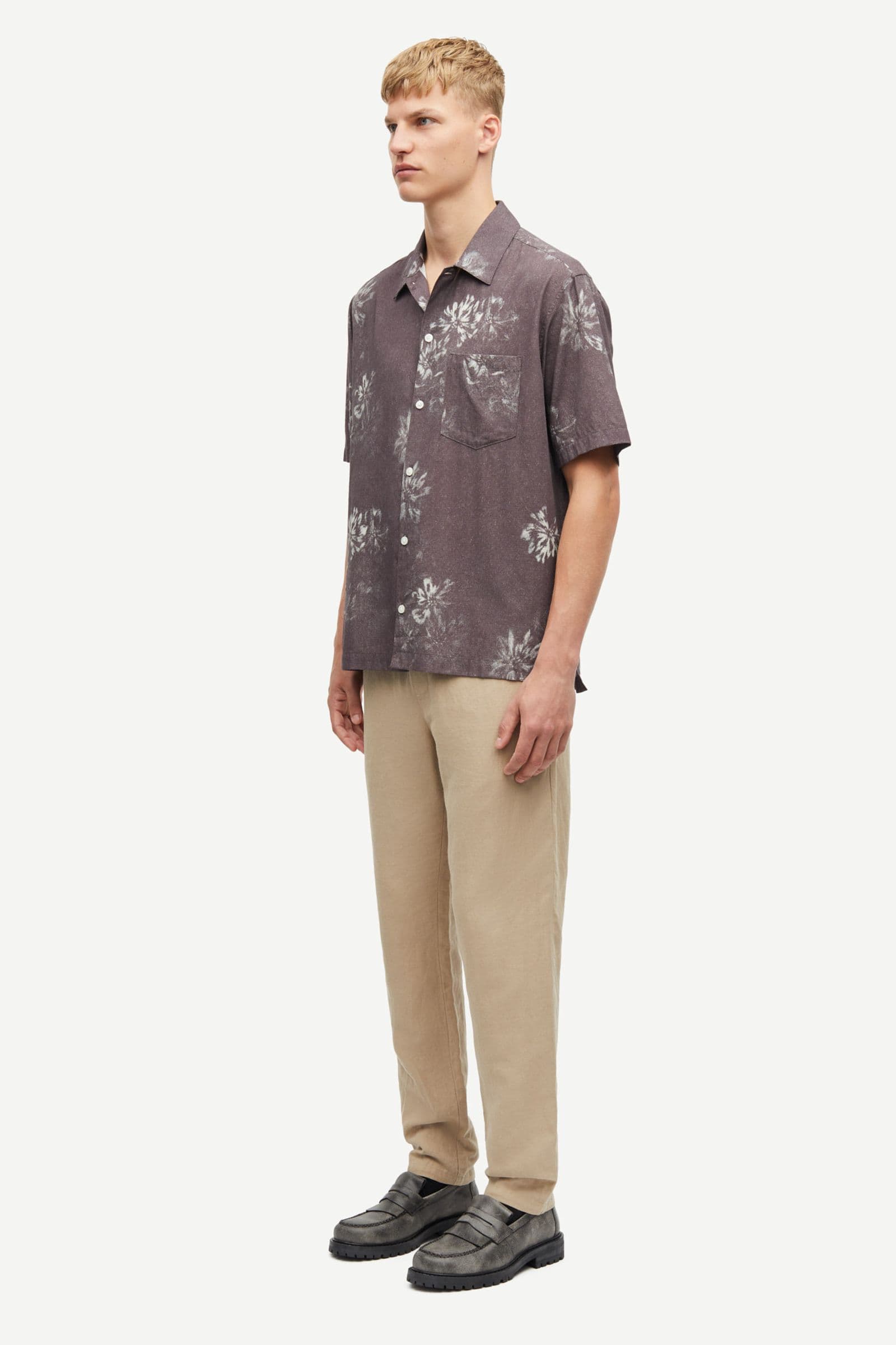 Saayo P shirt 15585 Fleur raisin