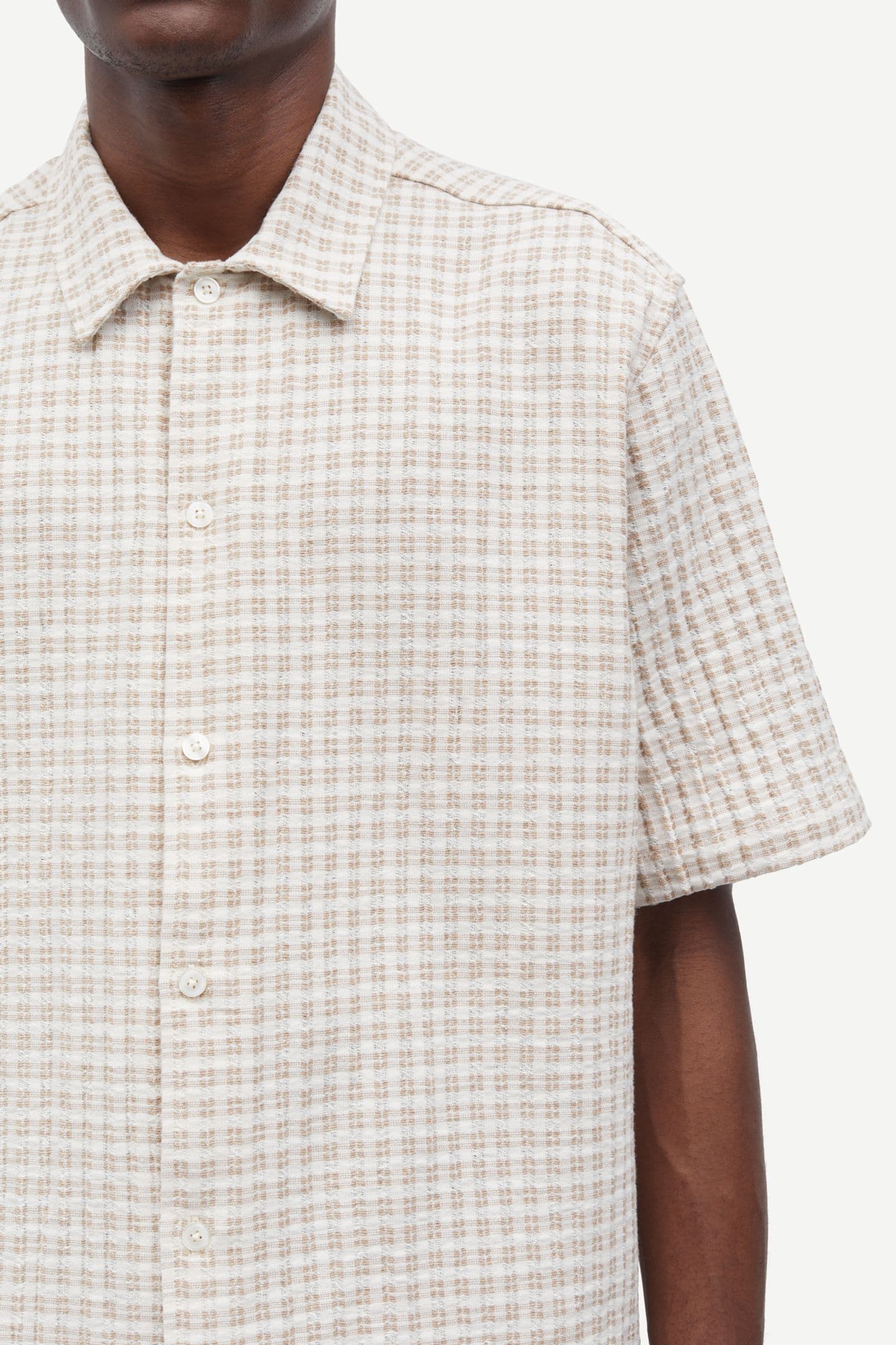 Saayo X shirt 15571 Greige ch