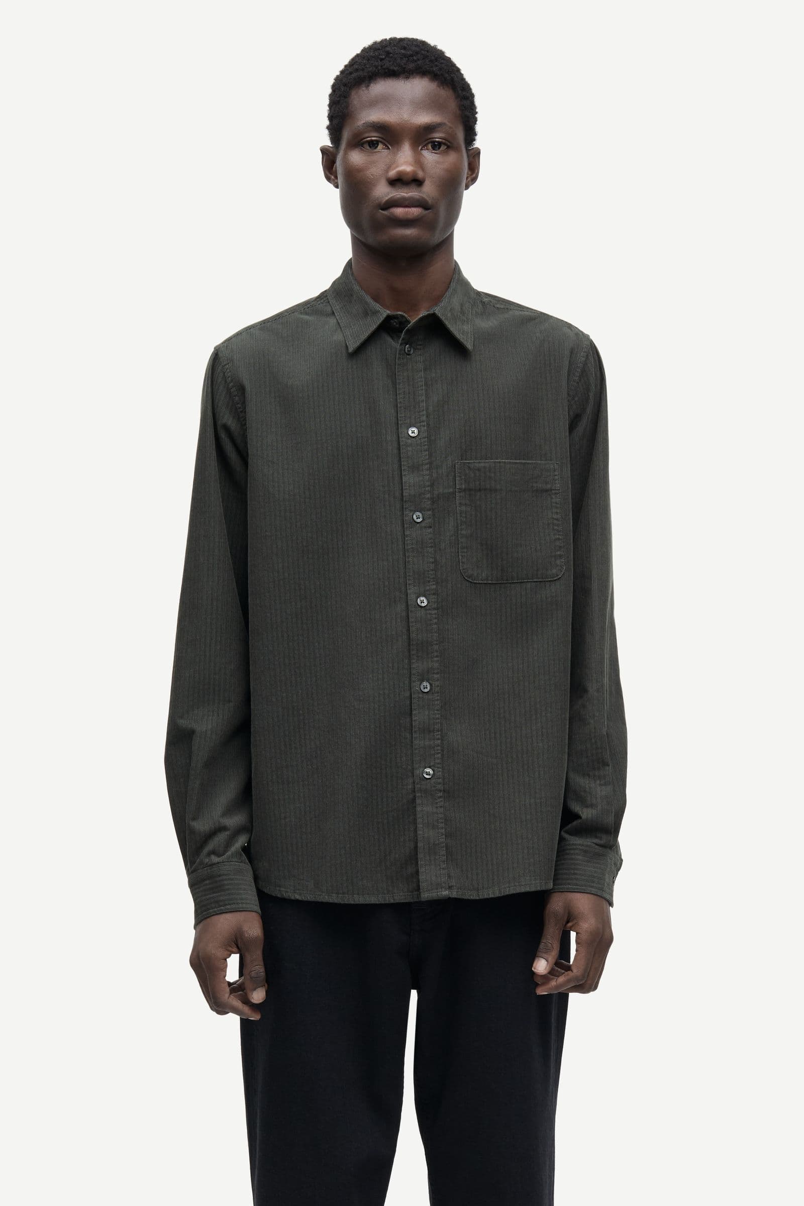 Saryan J shirt 15708 Dark Evergreen