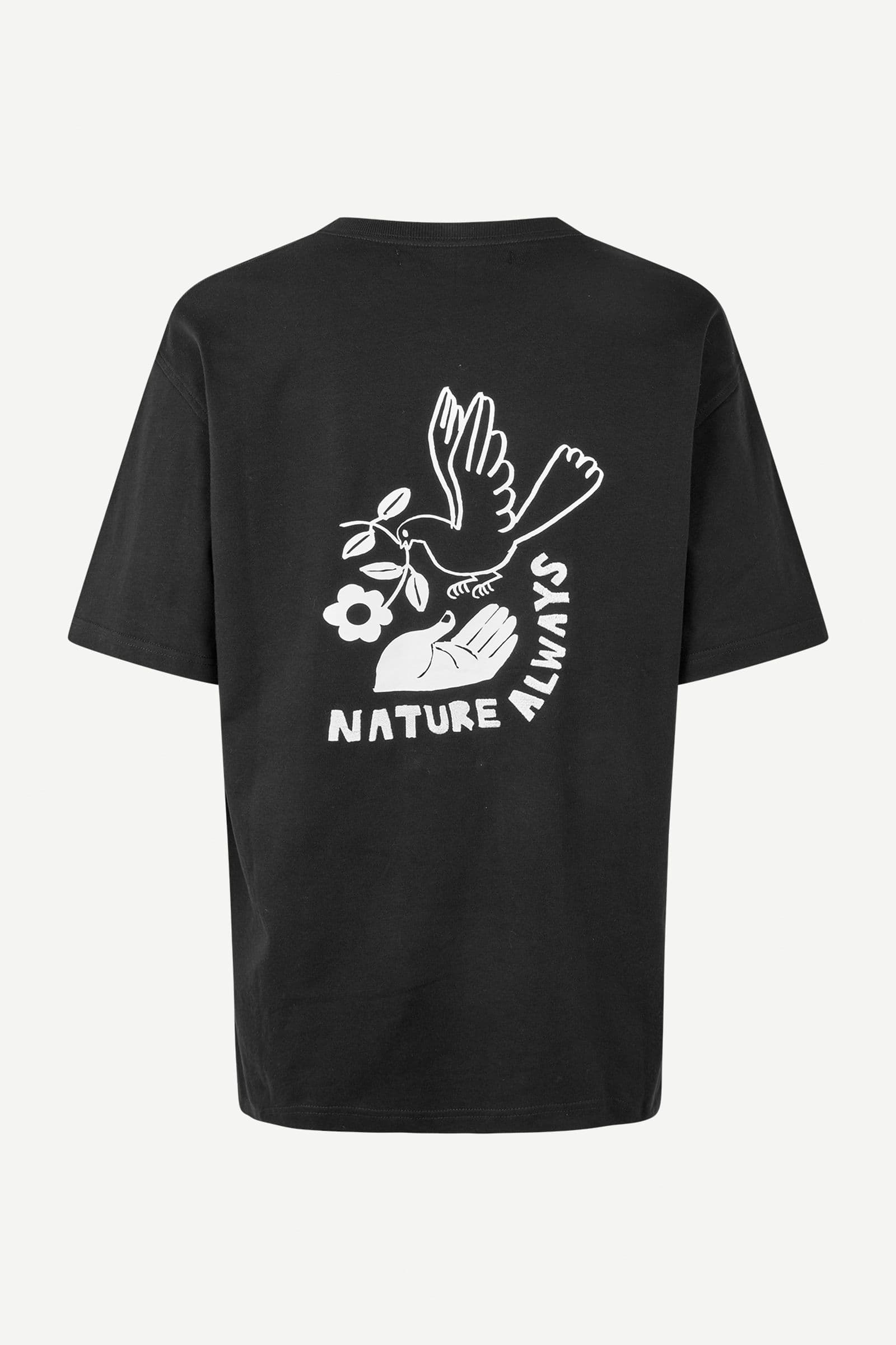 Sanature t-shirt 11725 Black nature