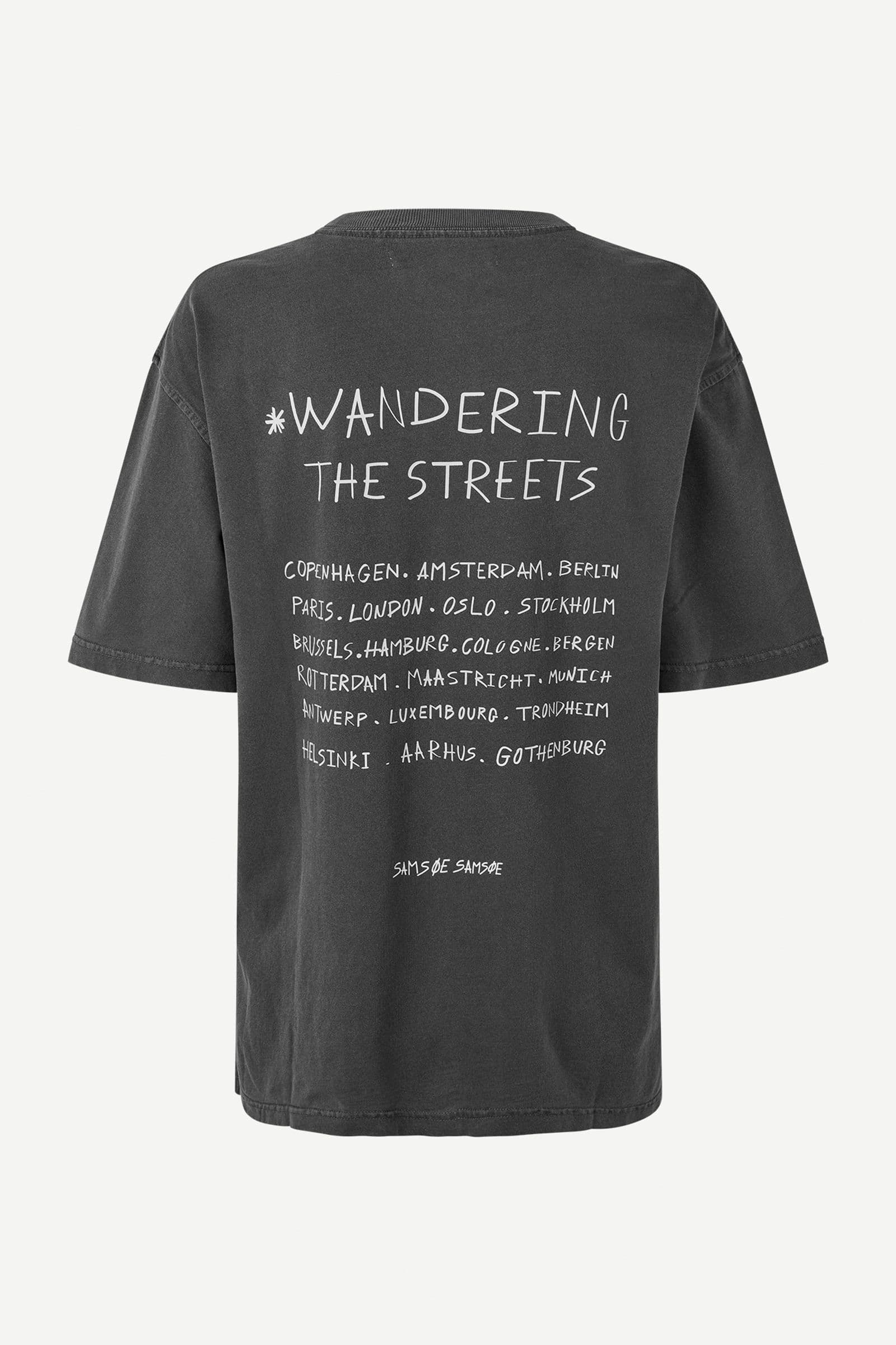 Sawandering t-shirt 15489 Black wandering