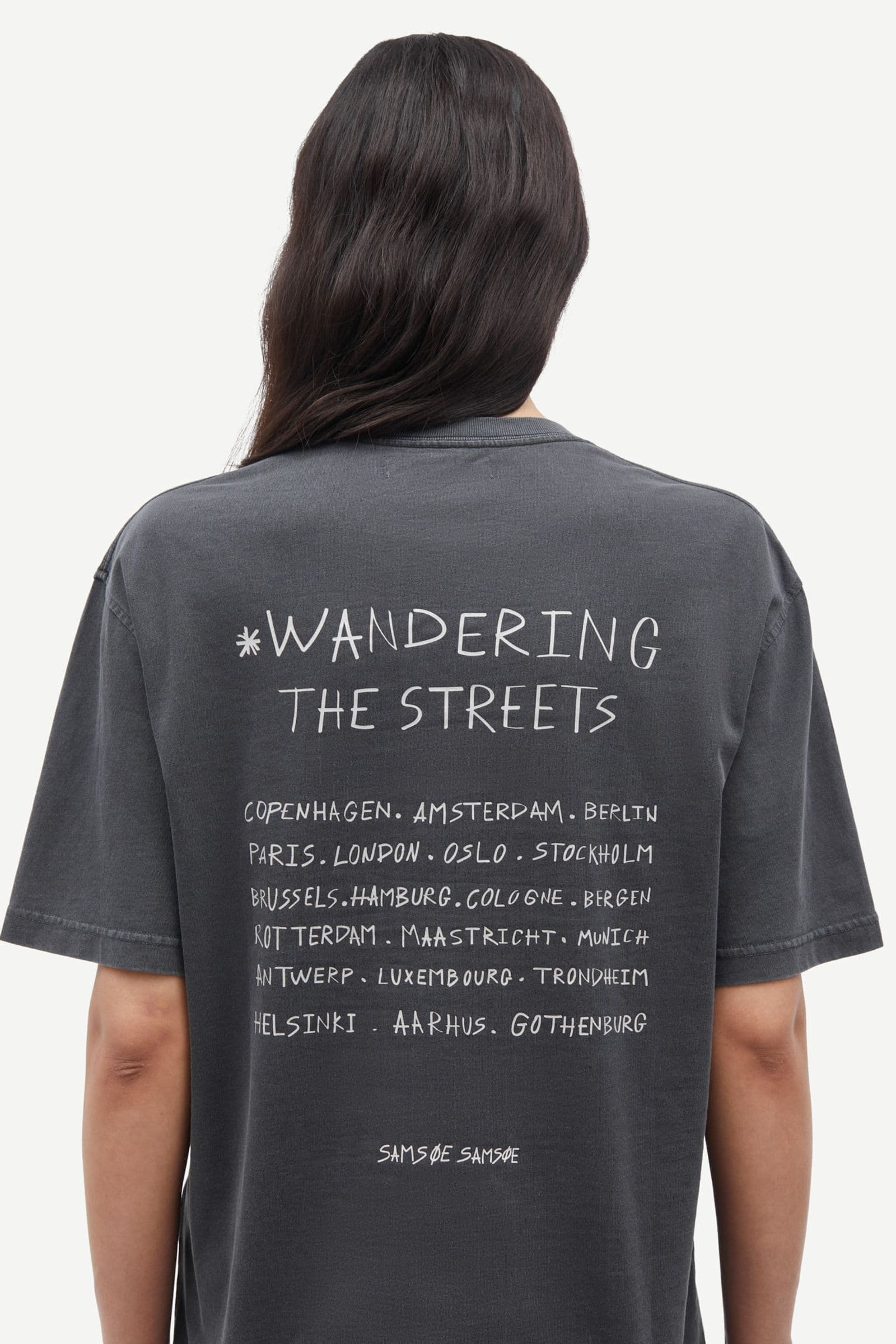 Sawandering t-shirt 15489 Black wandering