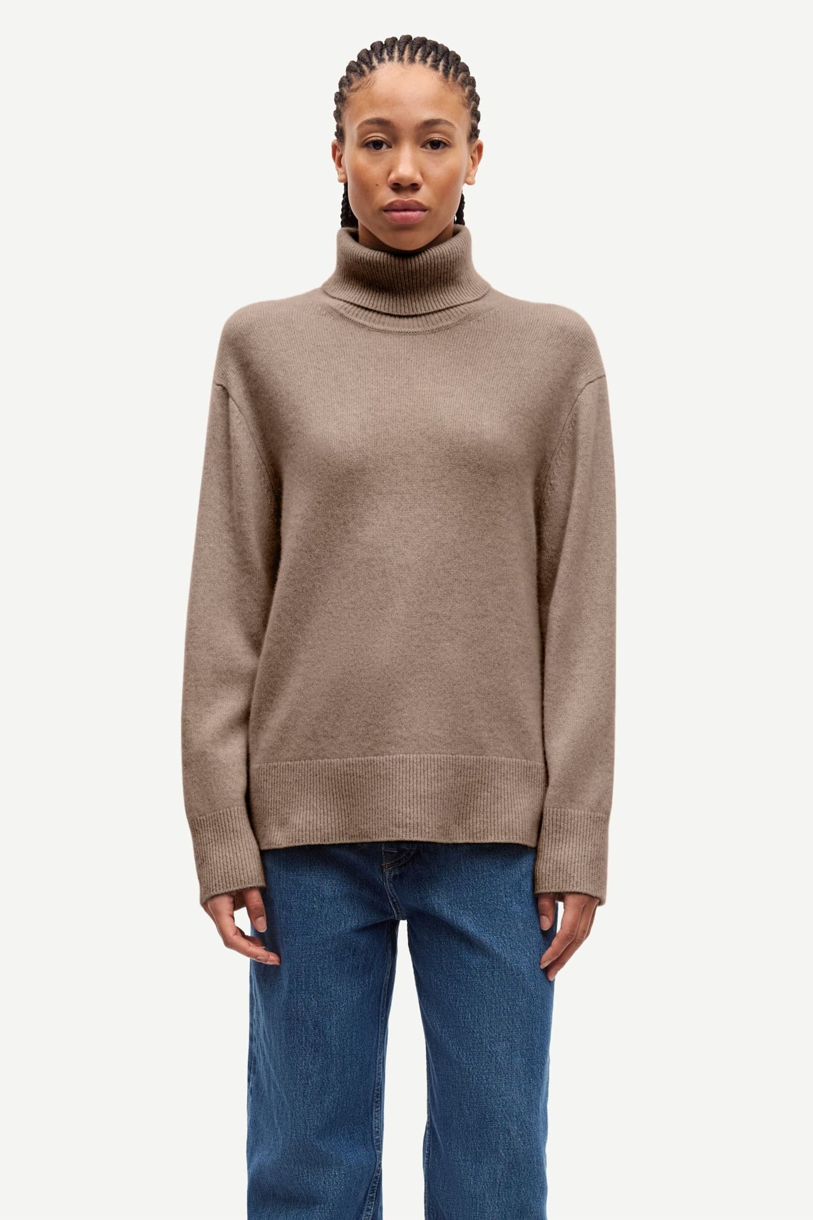 Sakei turtleneck 15625 Nature Taupe