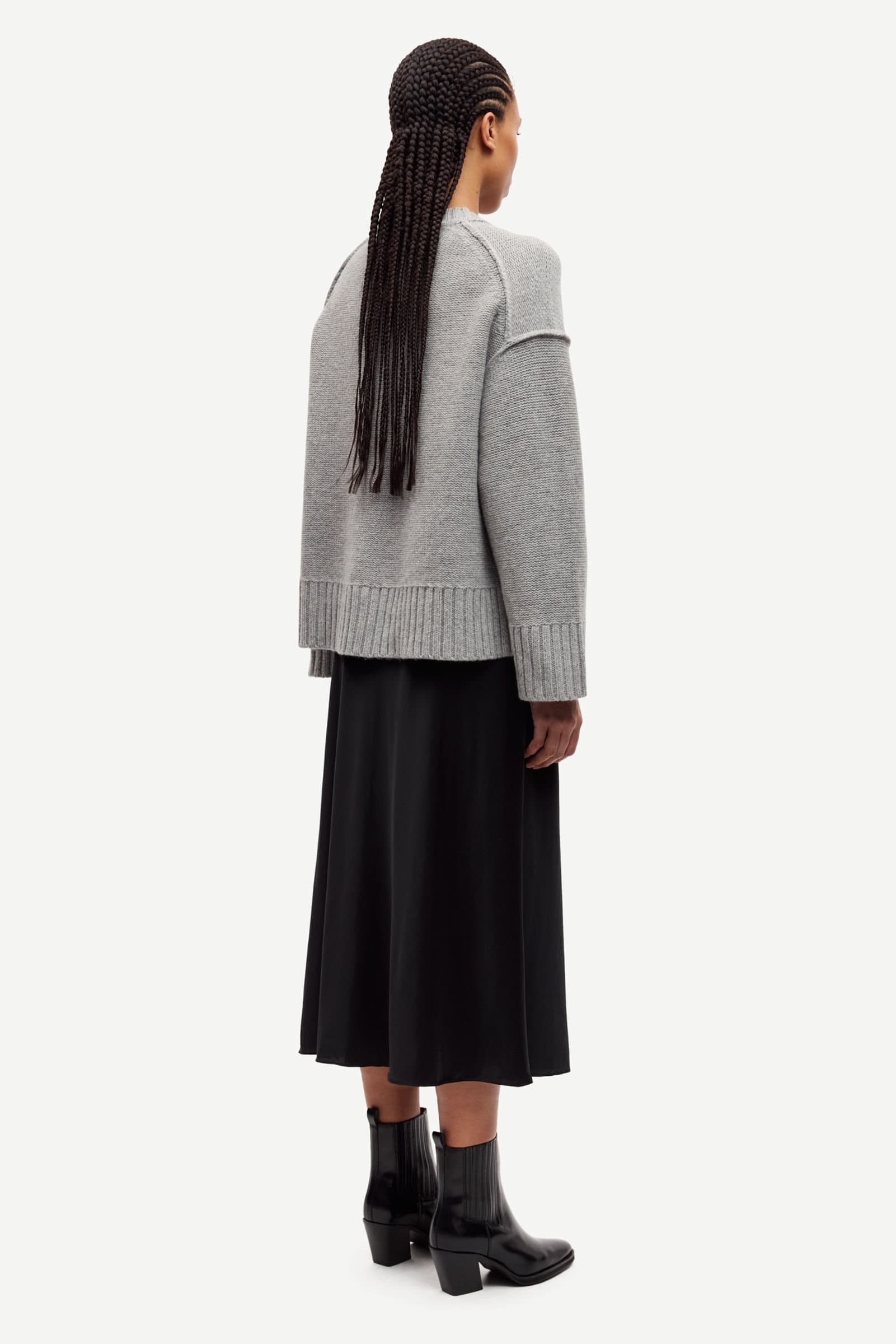 Sakeiku sweater 11250 Grey mel.