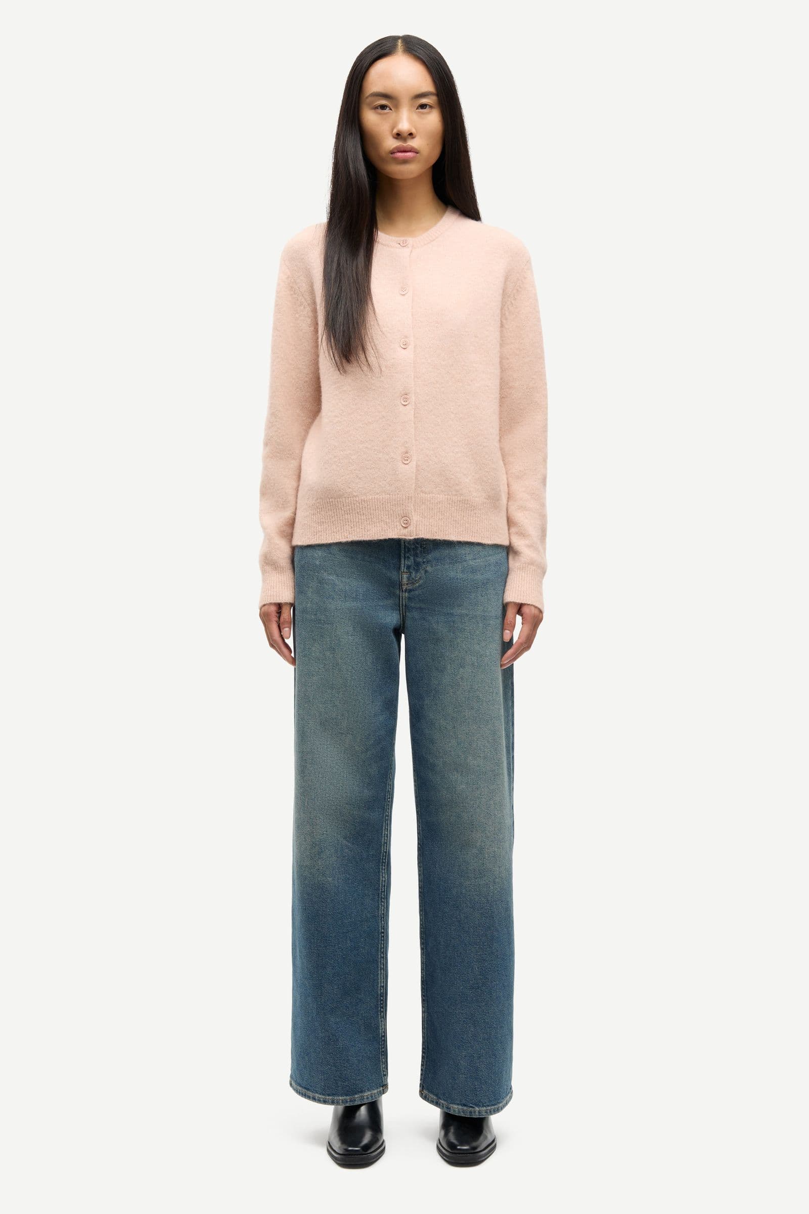 Nor short cardigan 7355 Cameo Rose