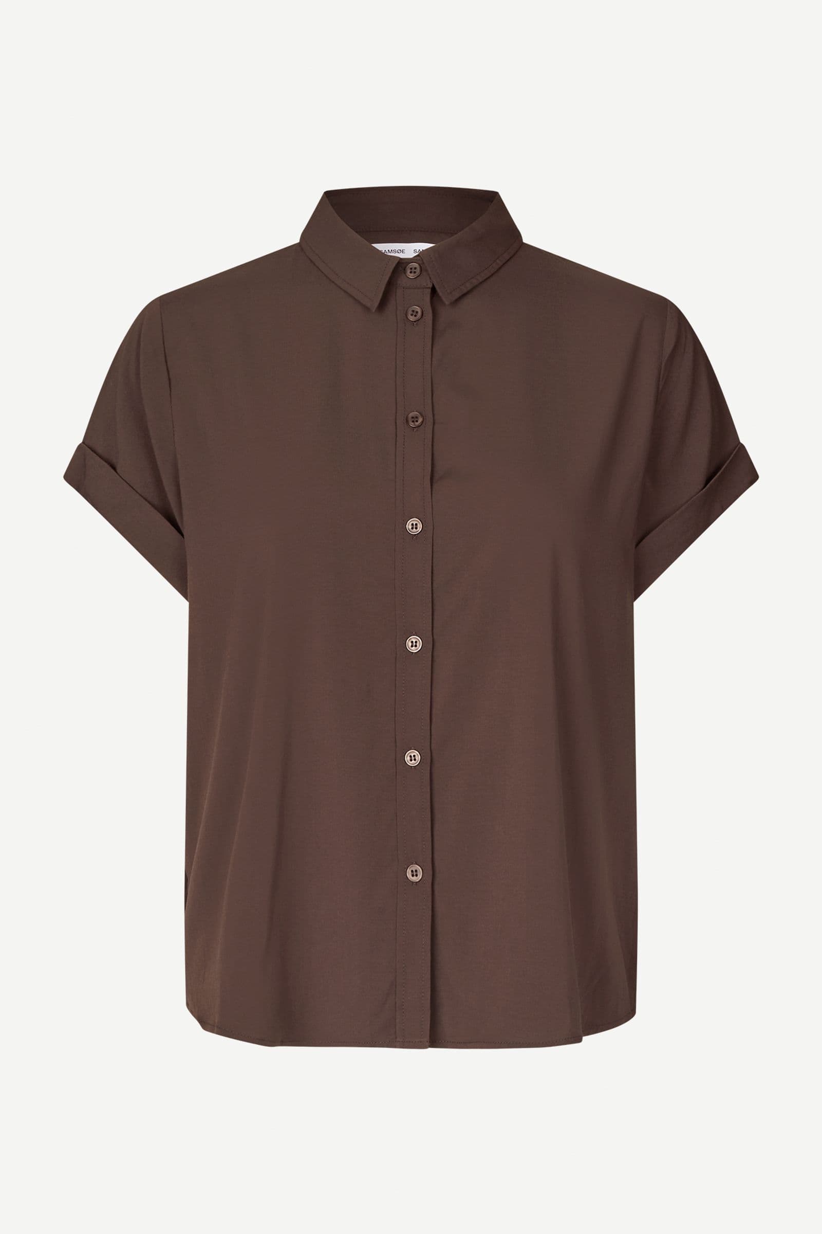 Majan ss shirt 9942 Black Coffee