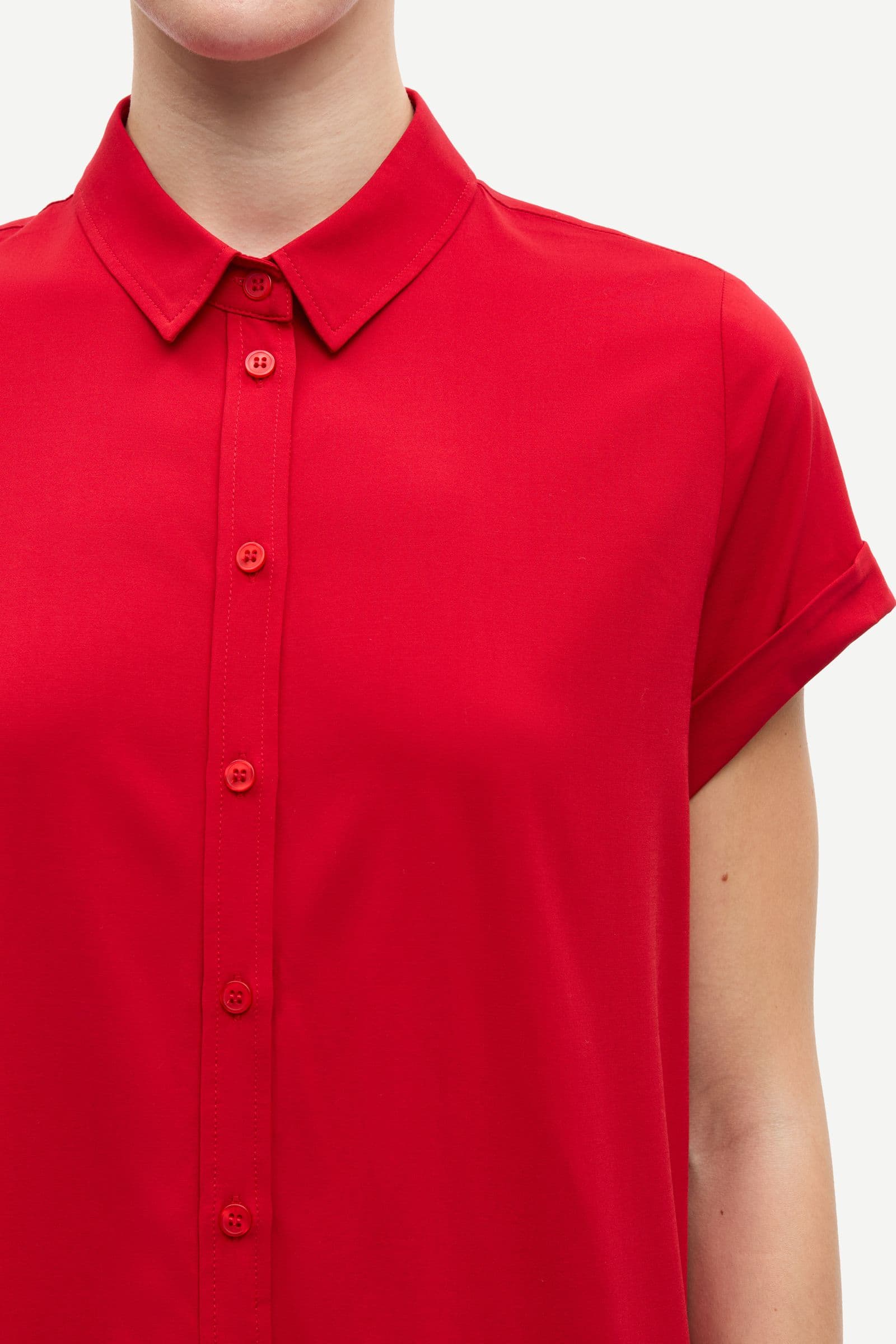 Majan ss shirt 9942 Haute Red