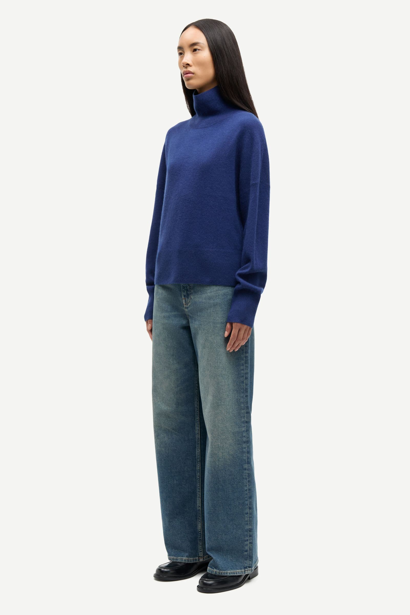 Nola turtleneck 6304 Medieval Blue